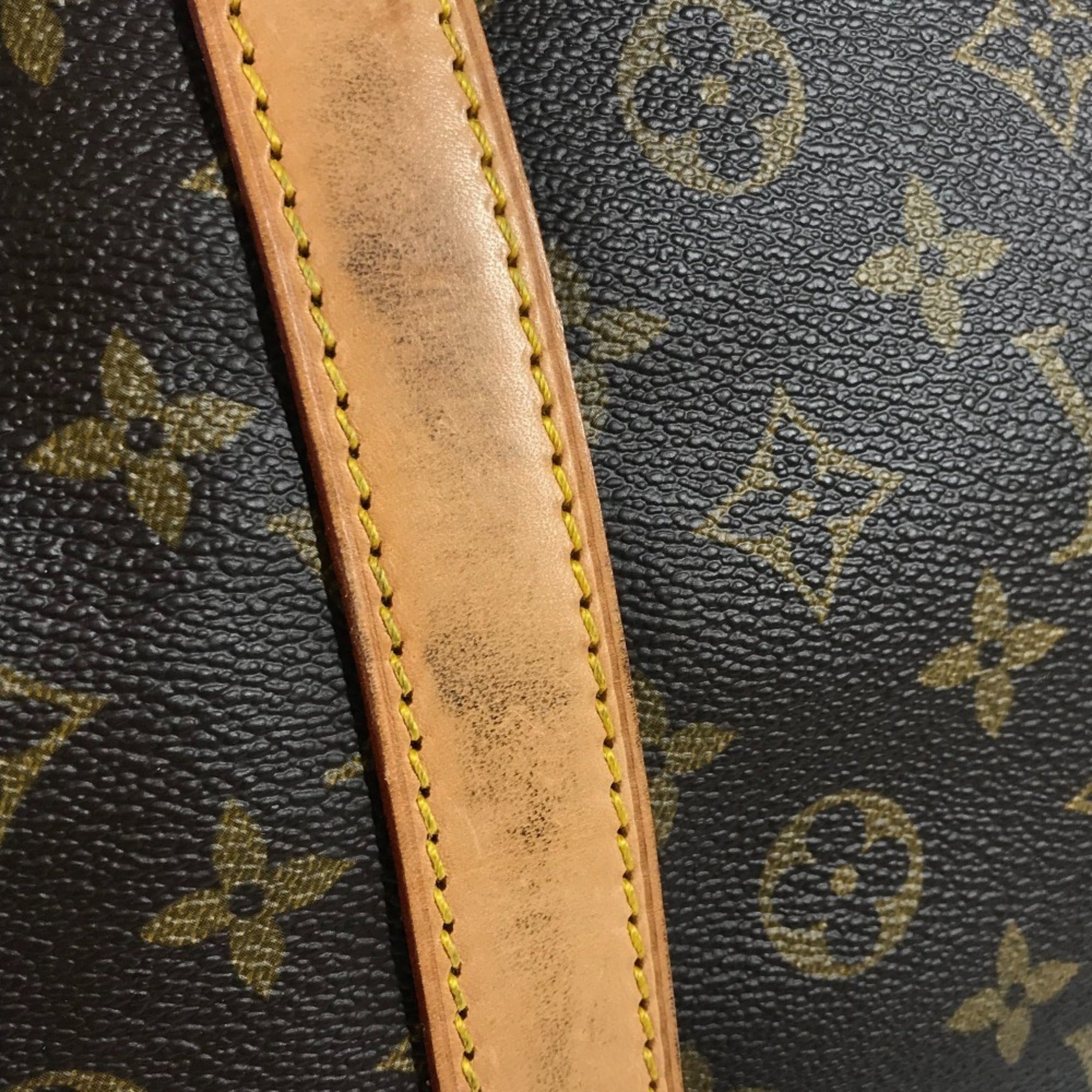 Louis Vuitton Brown Monogram Monogram Boston Bag Handbag (Pre-Owned)