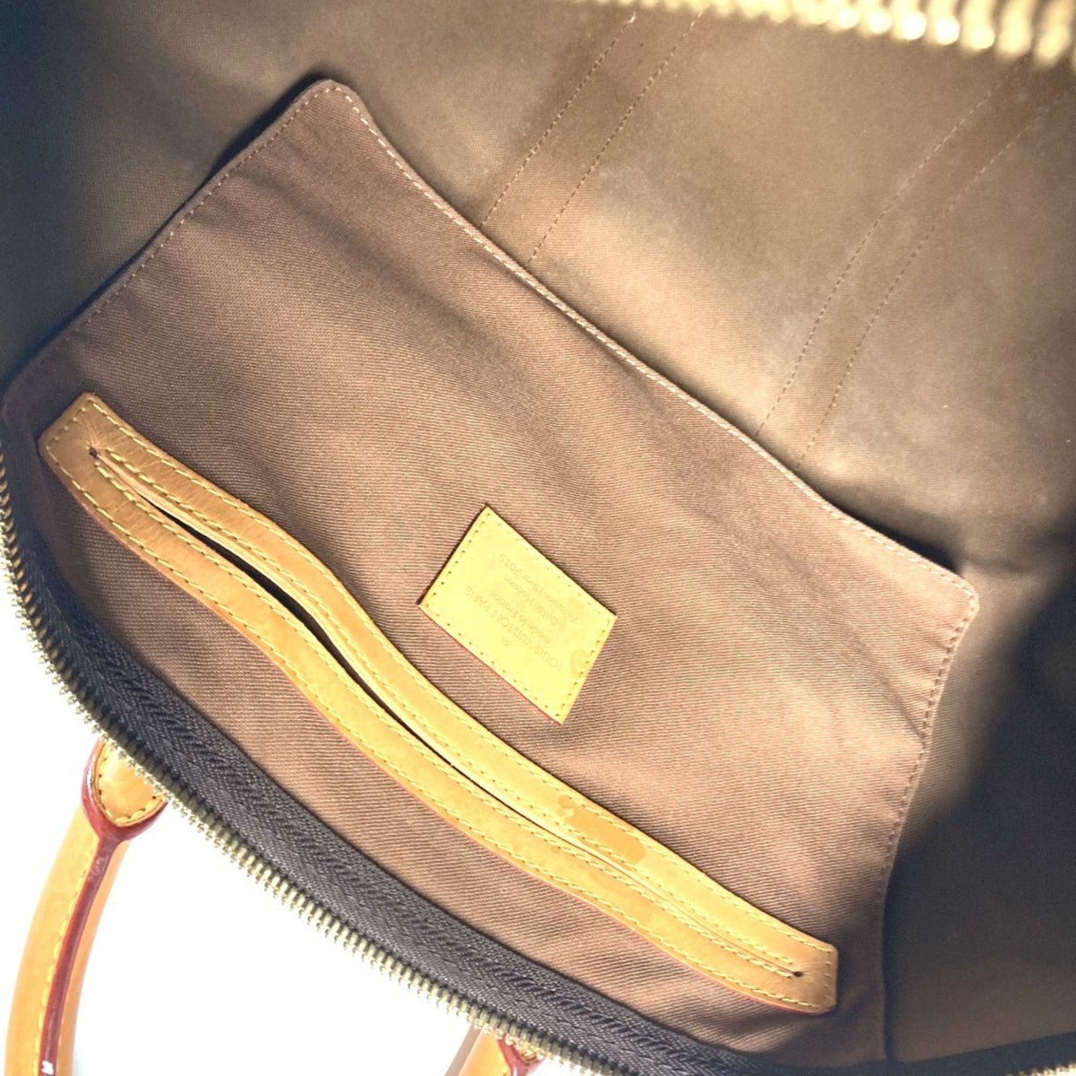 Louis Vuitton Brown Monogram Canvas Boston Bag Shoulder Bag (Pre-Owned)