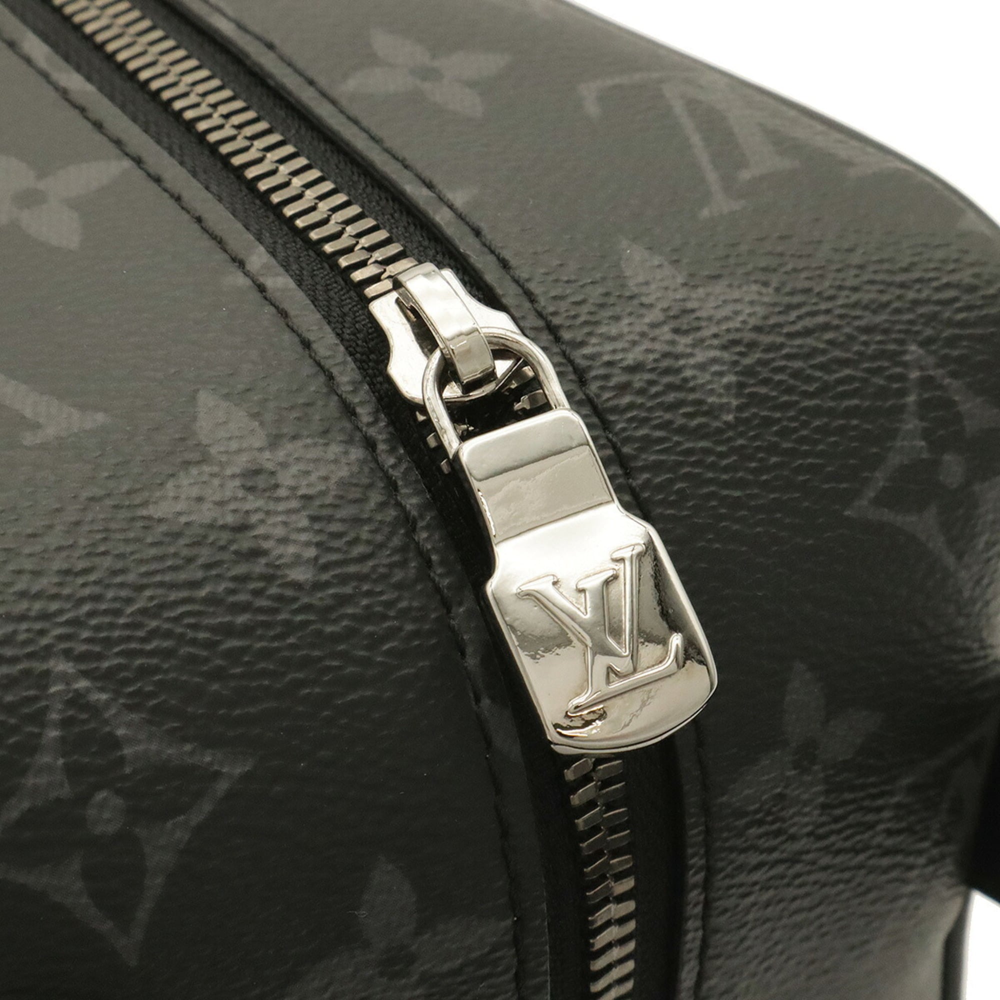 Louis Vuitton Black Gray Monogram Eclipse Clutch Bag Handbag Pouch (Pre-Owned)