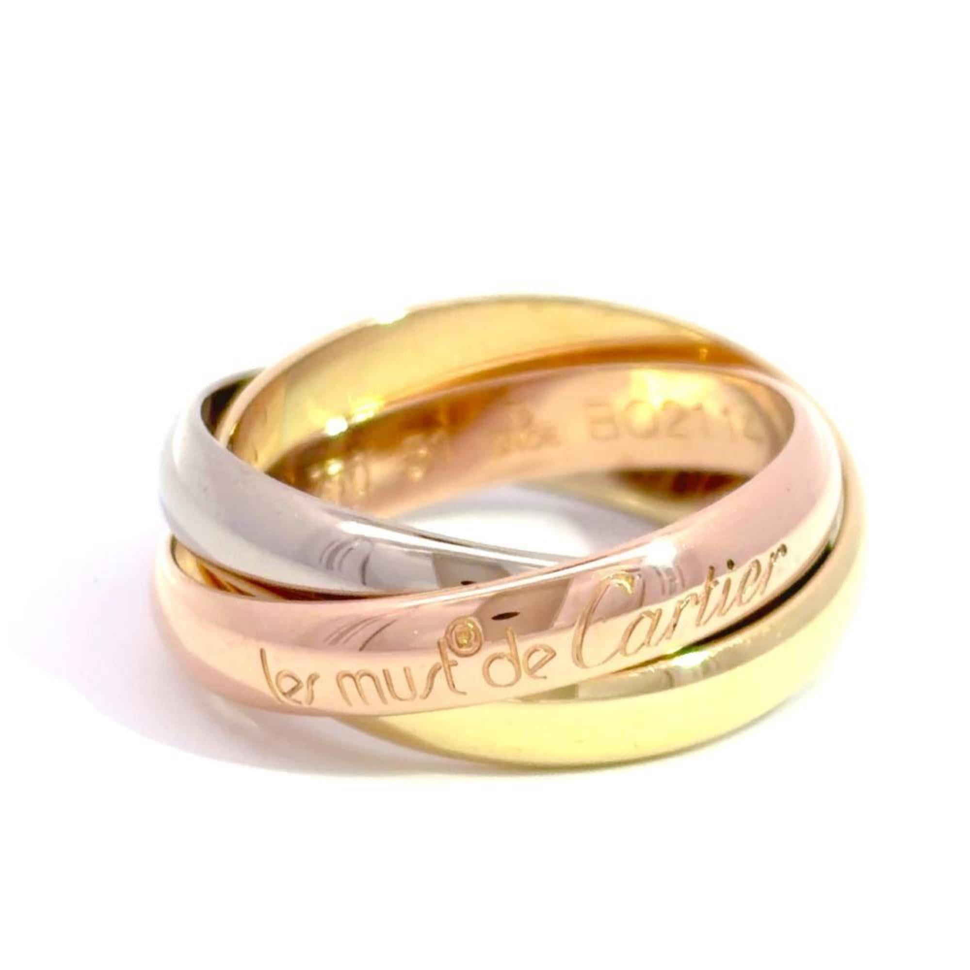 Cartier Yellow Gold (18K) Pink Gold (18K) White Gold (18K) Band Ring (Pre-Owned)