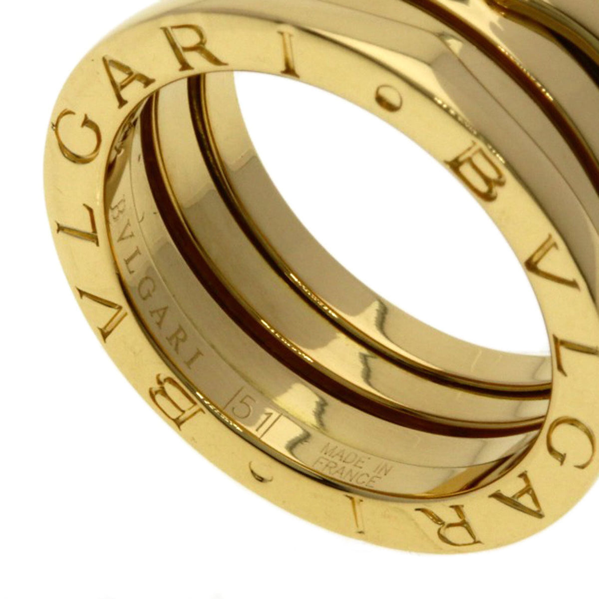 Bvlgari B.Zero1 Yellow Gold (18K) Band Ring (Pre-Owned)