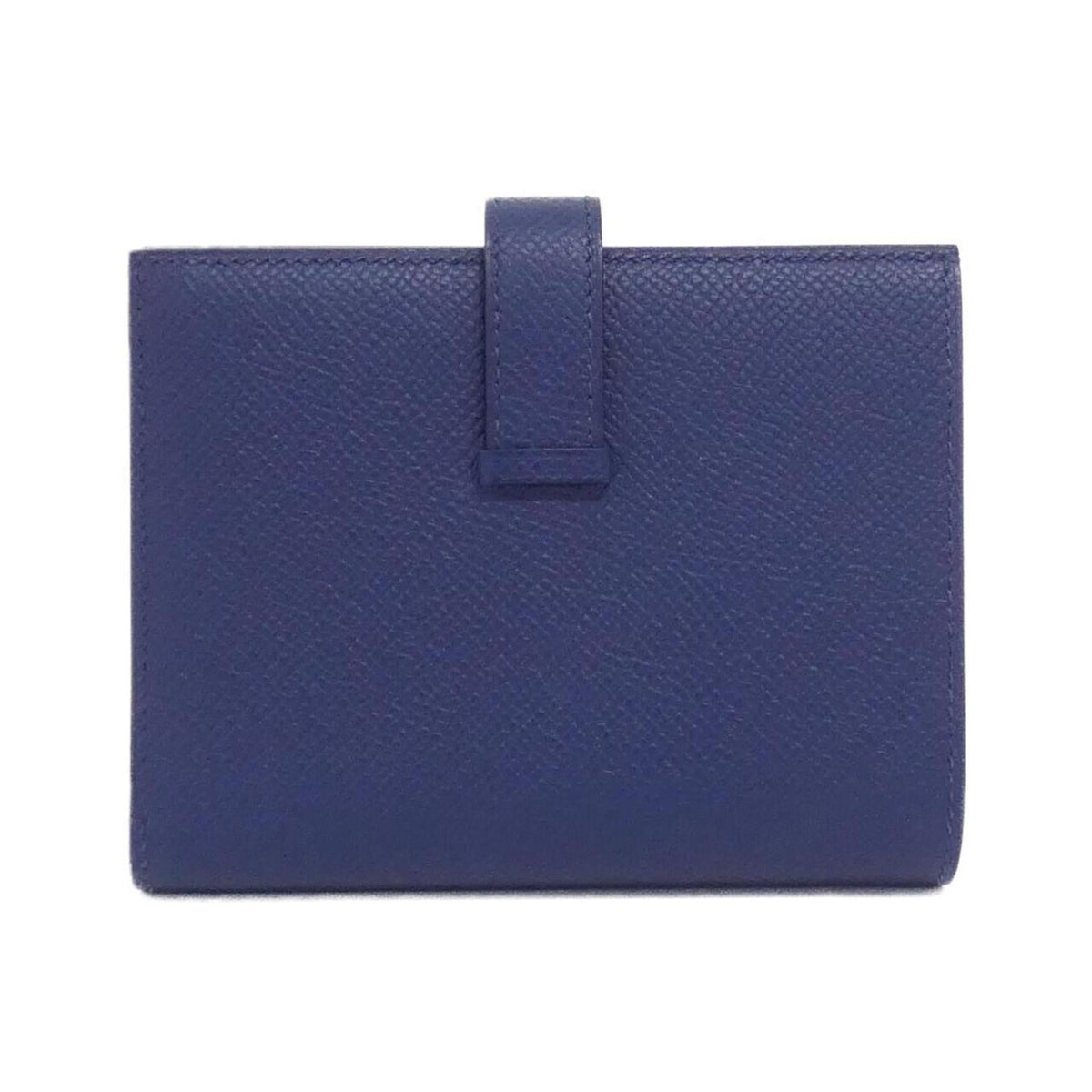 Hermes Blue Navy Epsom Leather Wallet (Bi-Fold) (Pre-Owned)