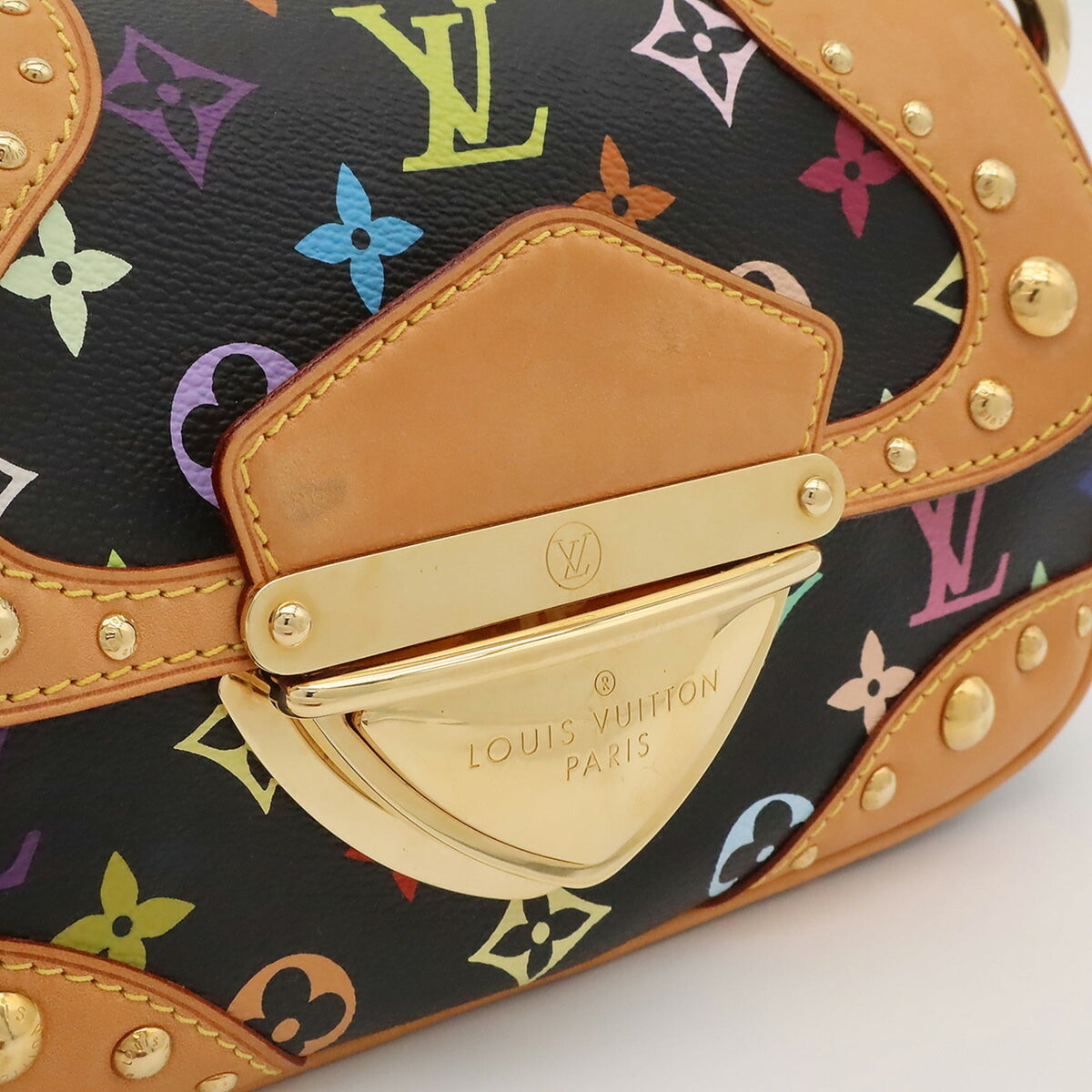Louis Vuitton Noir Monogram Shoulder Bag (Pre-Owned)
