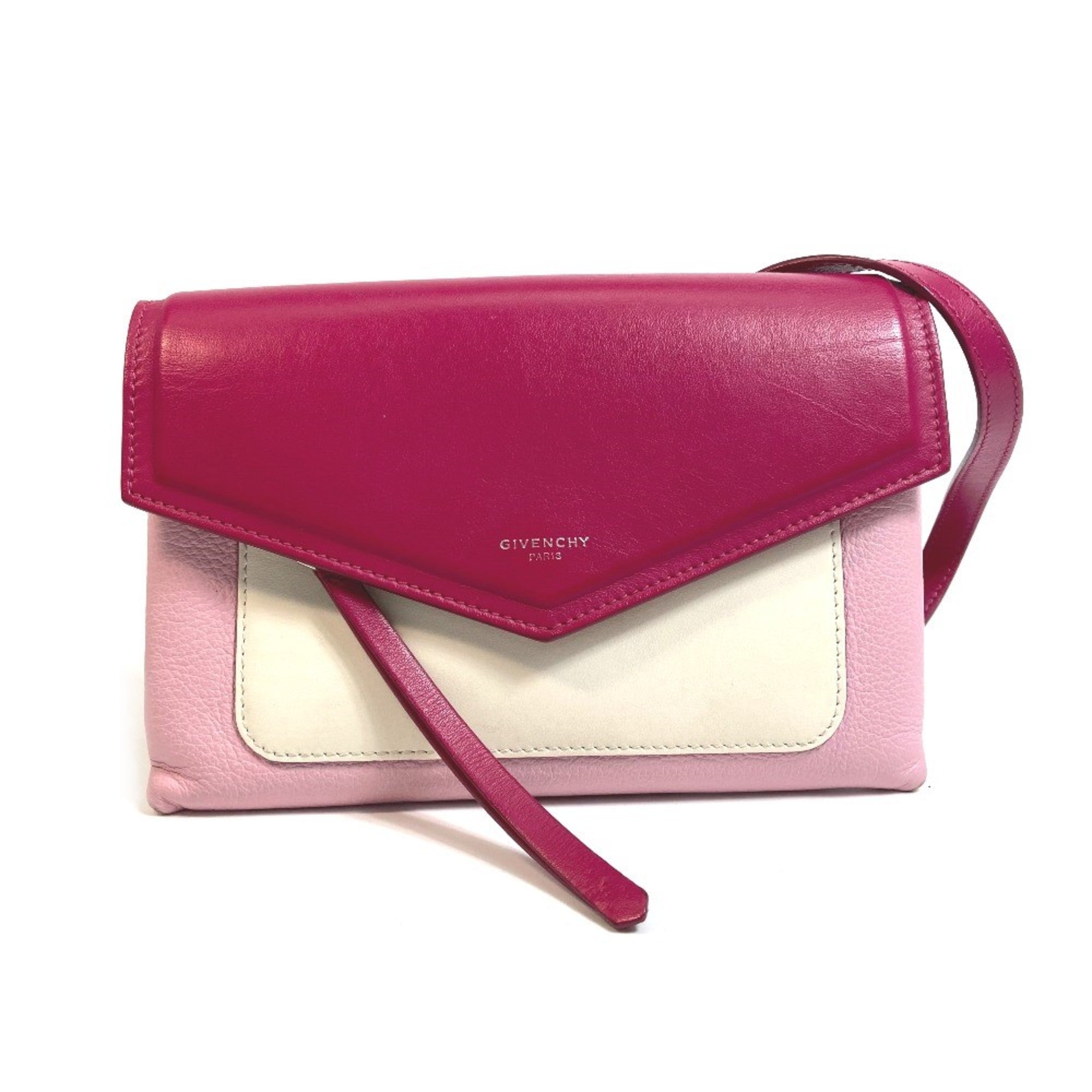 Givenchy Pink Leather Shoulder Bag (Pre-Owned)