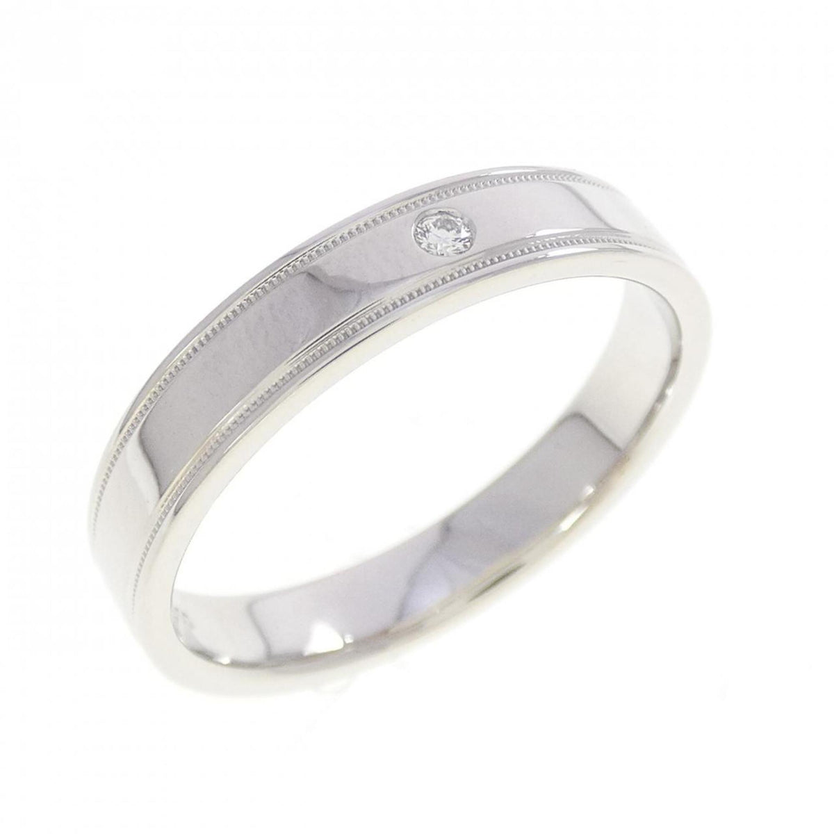 Tiffany Platinum 950 Band Ring (Pre-Owned)