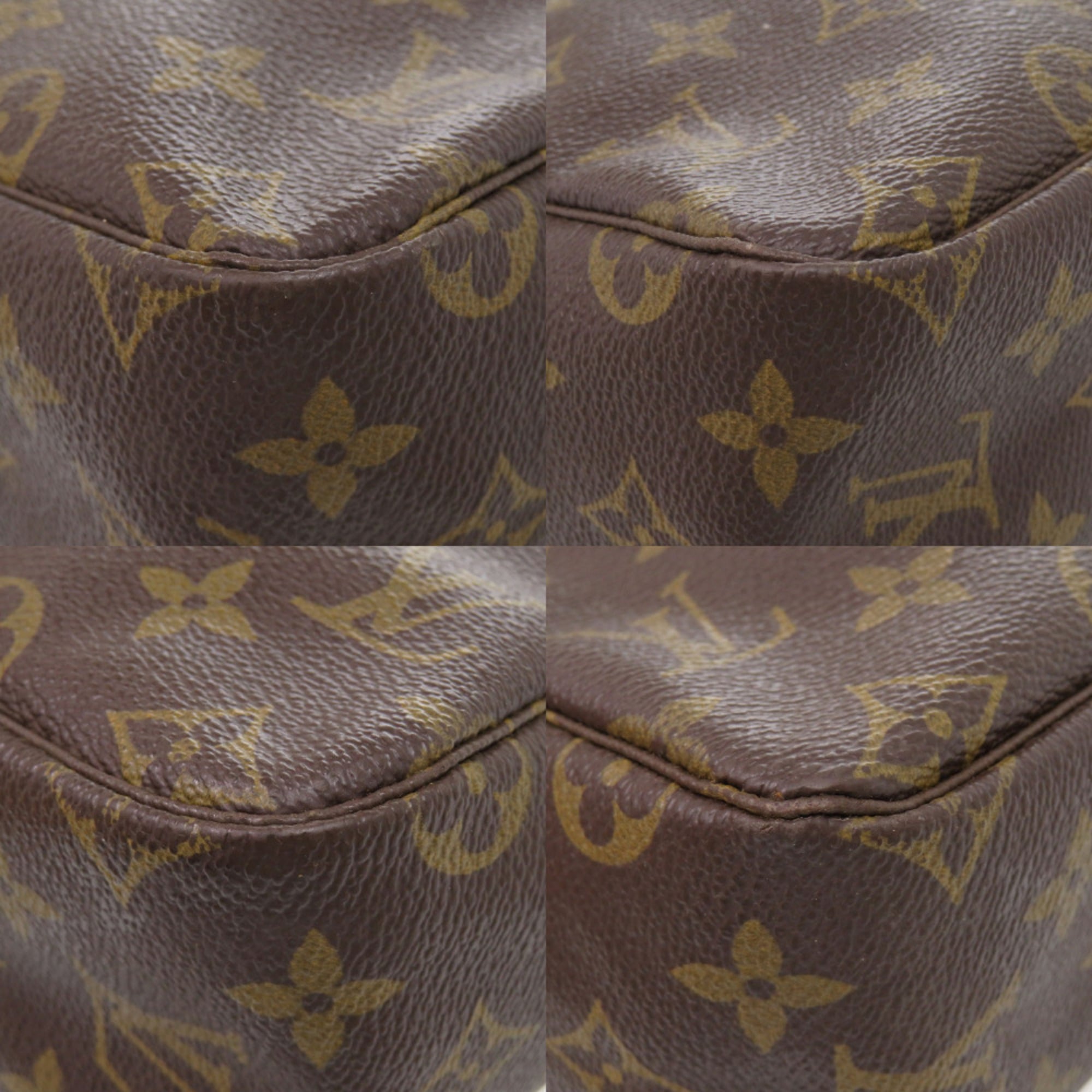 Louis Vuitton Brown Monogram Monogram Clutch Bag (Pre-Owned)