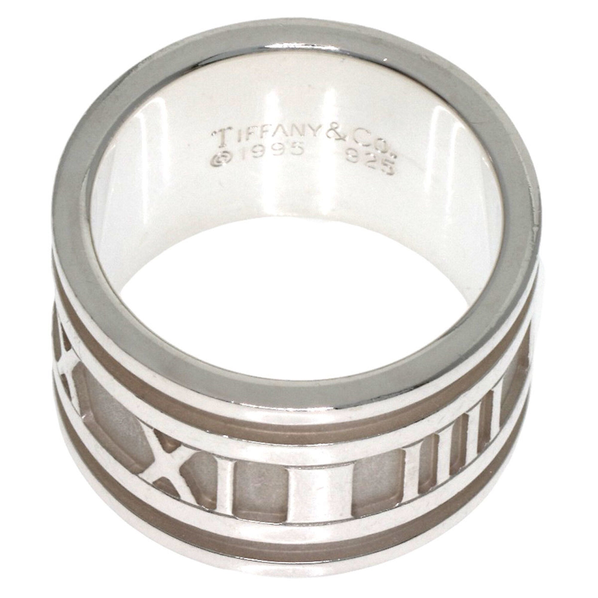 Tiffany Atlas Silver Band Ring (Pre-Owned)