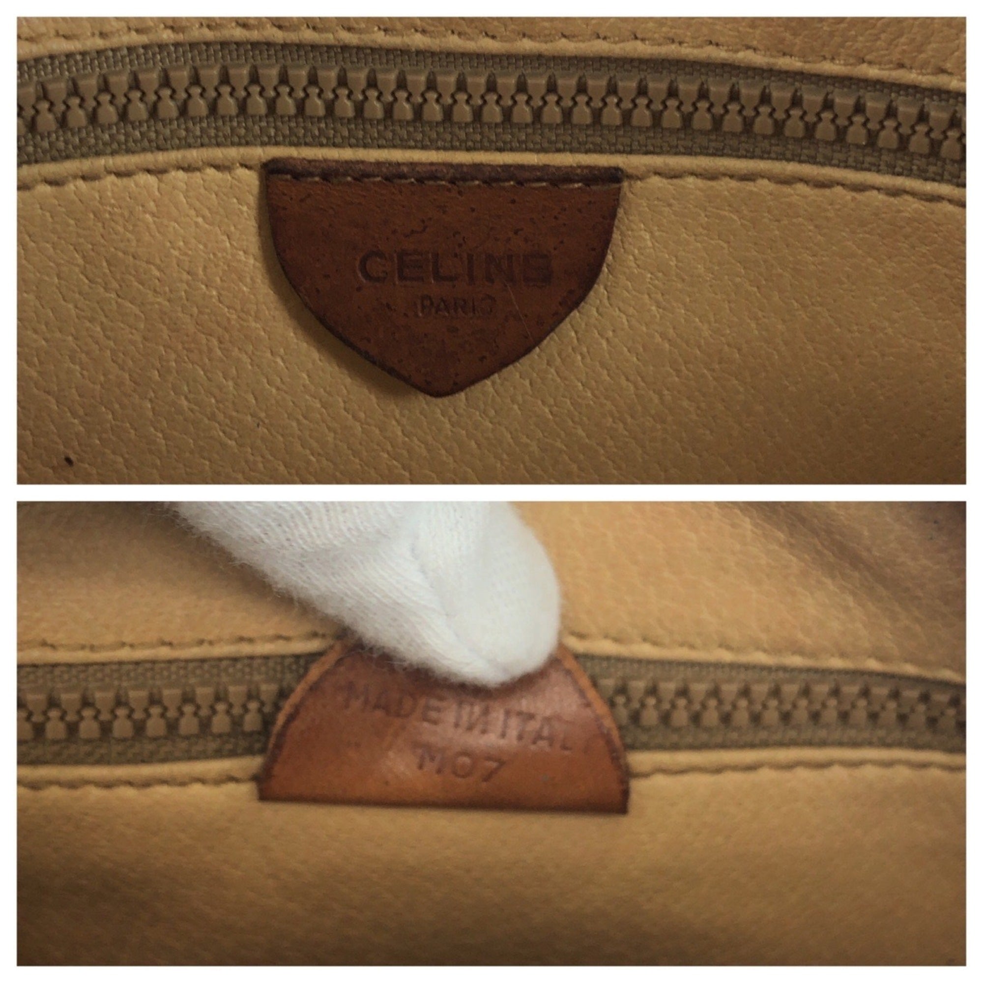 Celine Brown Pvc Pochette Shoulder Bag (Pre-Owned)