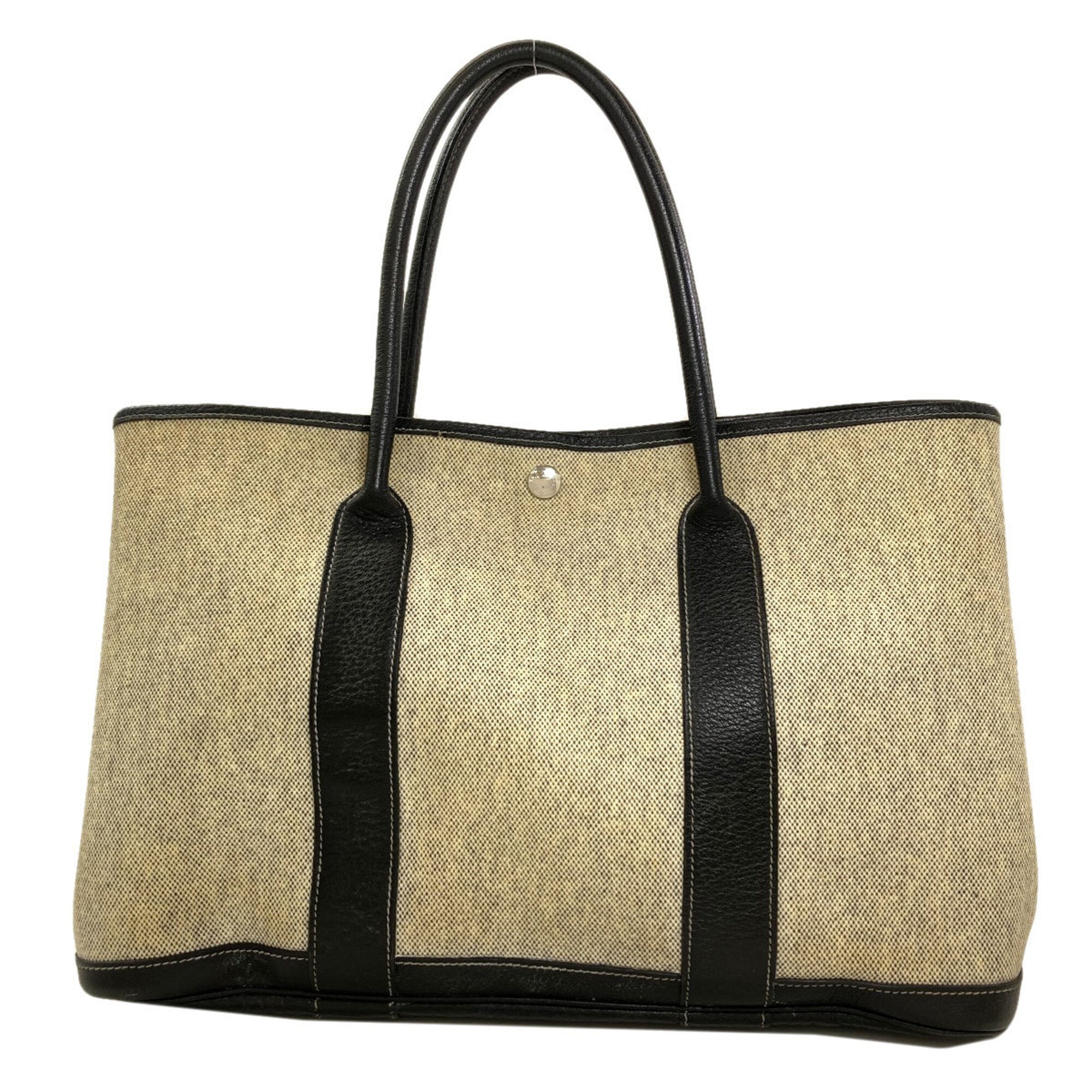 Hermes Garden Gray Handbag (Pre-Owned)