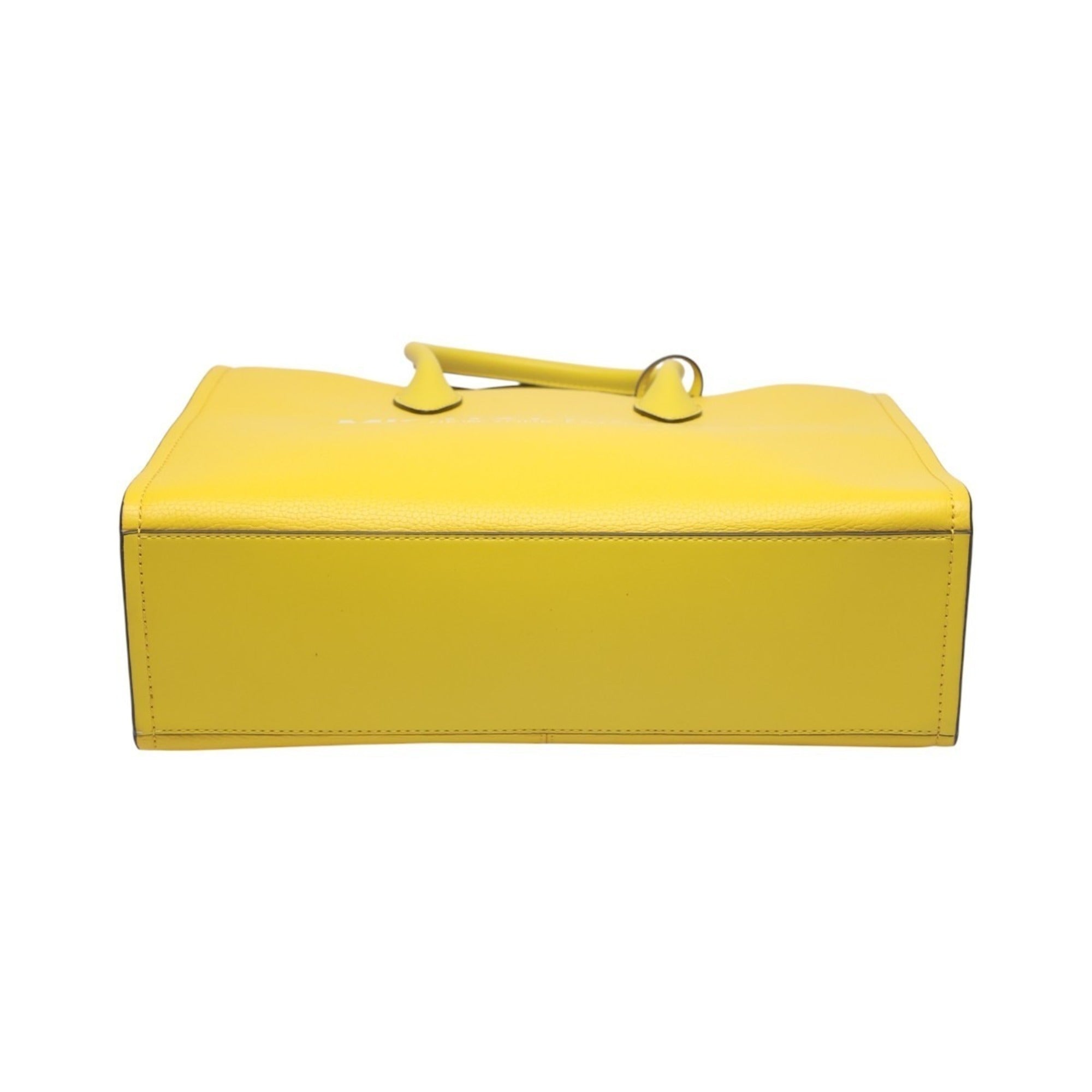 Michael Kors Yellow Leather Handbag Shoulder Bag (Pre-Owned)