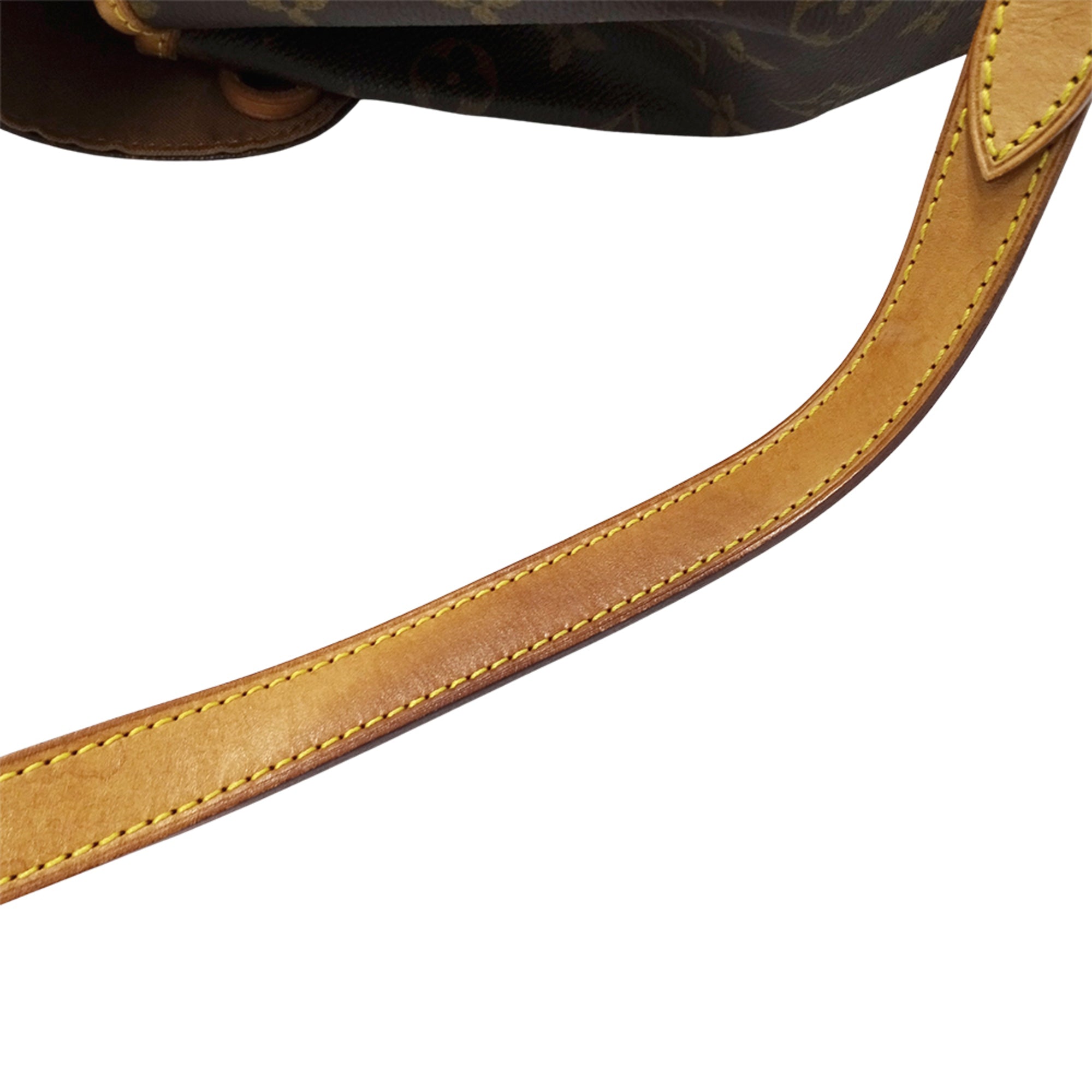 Louis Vuitton Brown Monogram Canvas Handbag (Pre-Owned)
