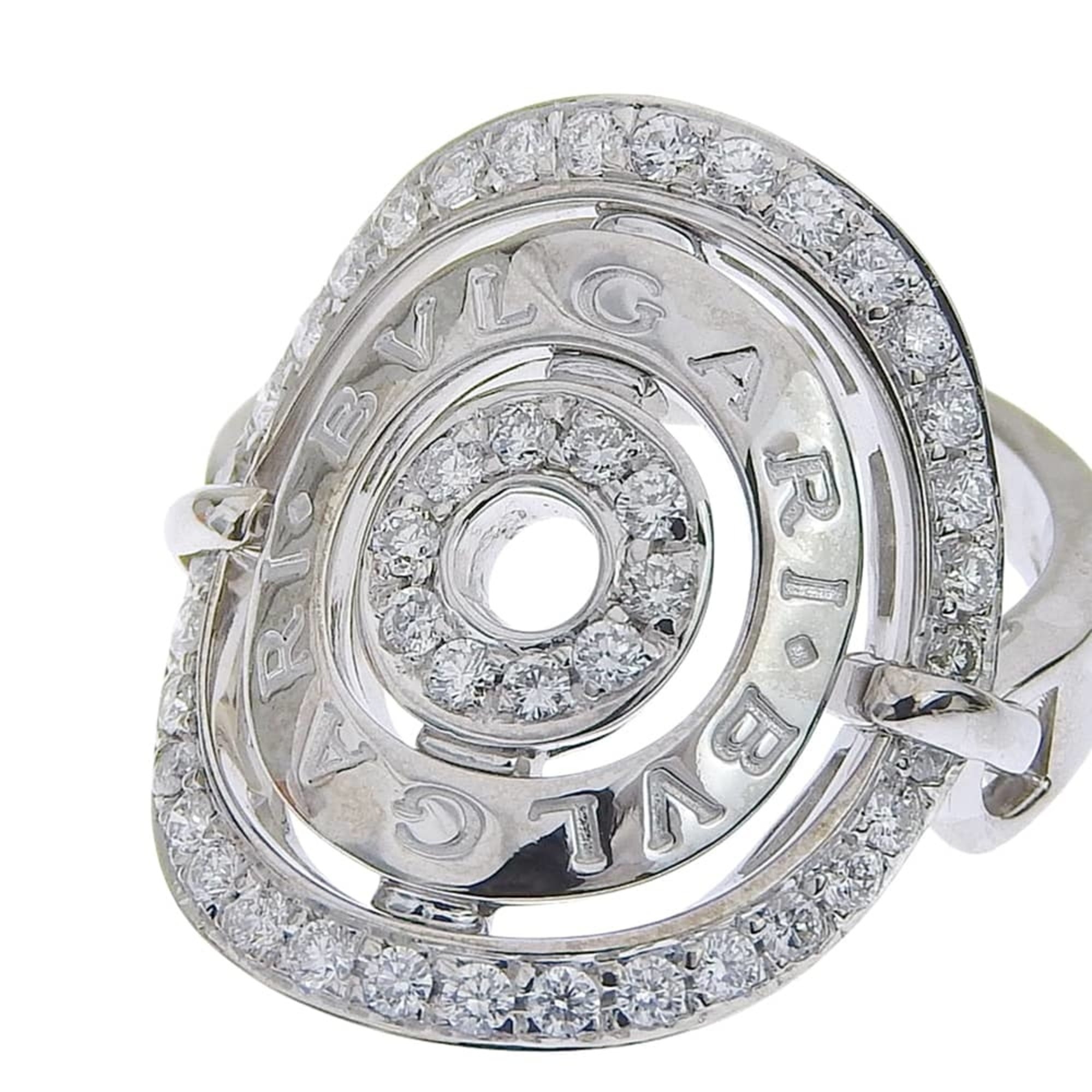 Bvlgari White Gold (18K) Band Ring (Pre-Owned)