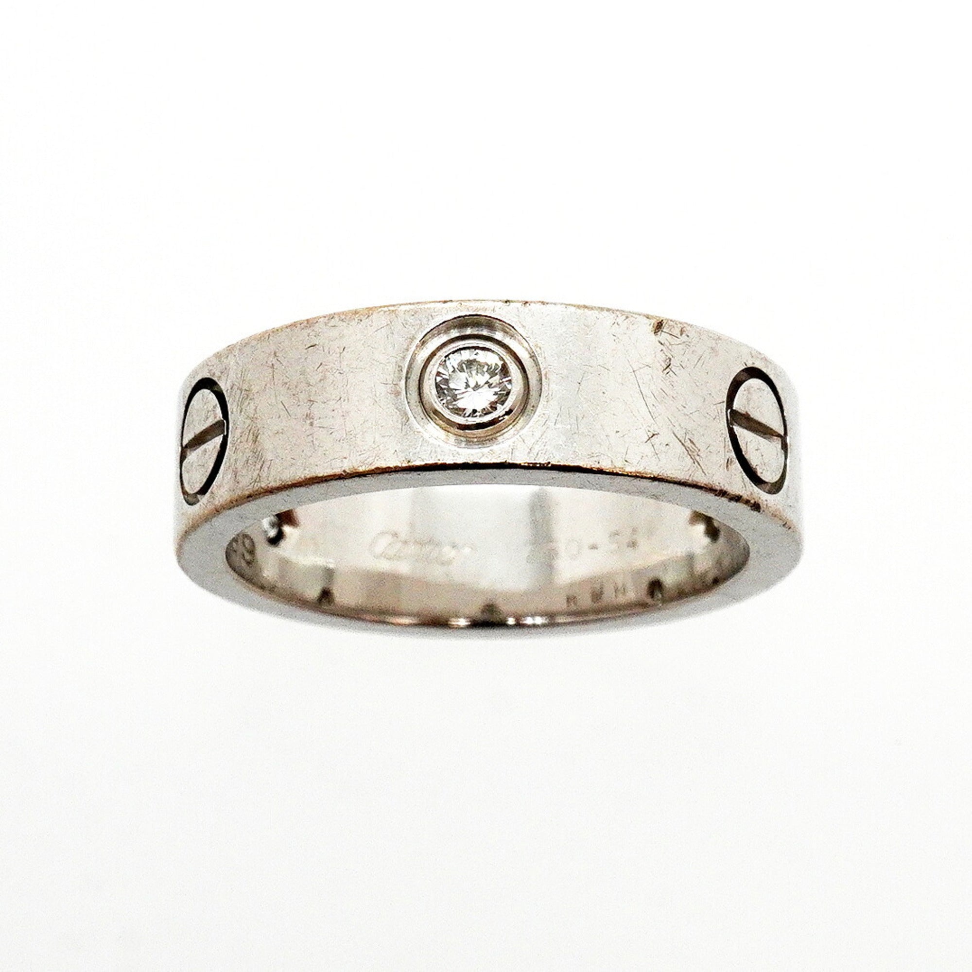 Cartier White Gold (18K) Band Ring (Pre-Owned)