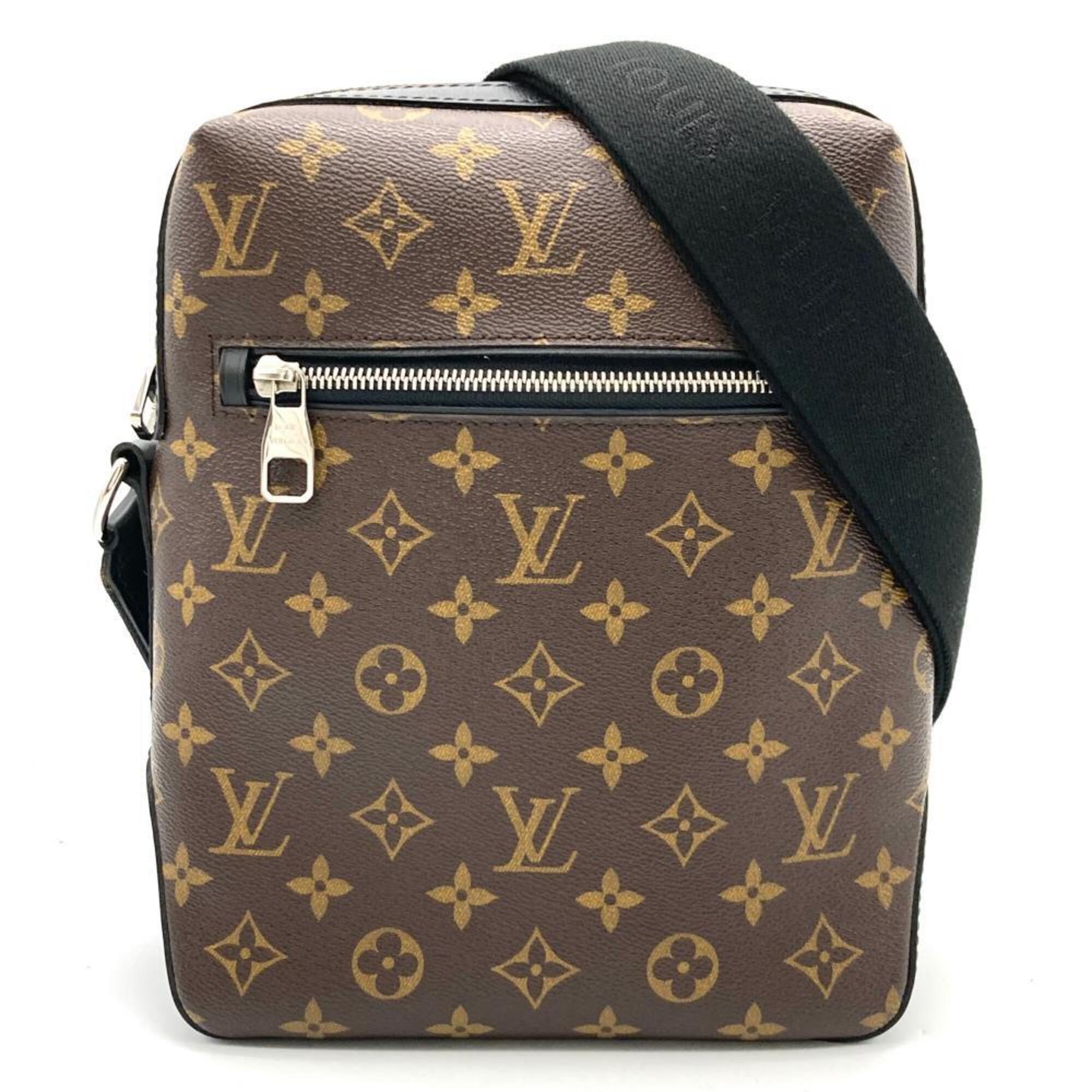 Louis Vuitton Brown Monogram Macassar Shoulder Bag (Pre-Owned)