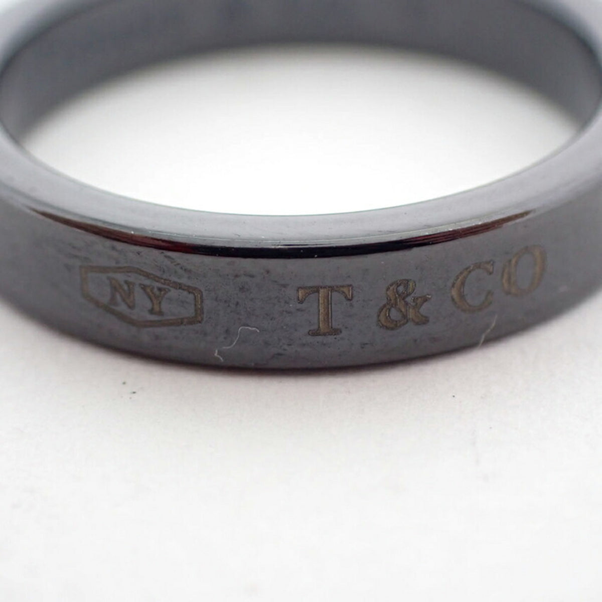 Tiffany Titanium Band Ring (Pre-Owned)