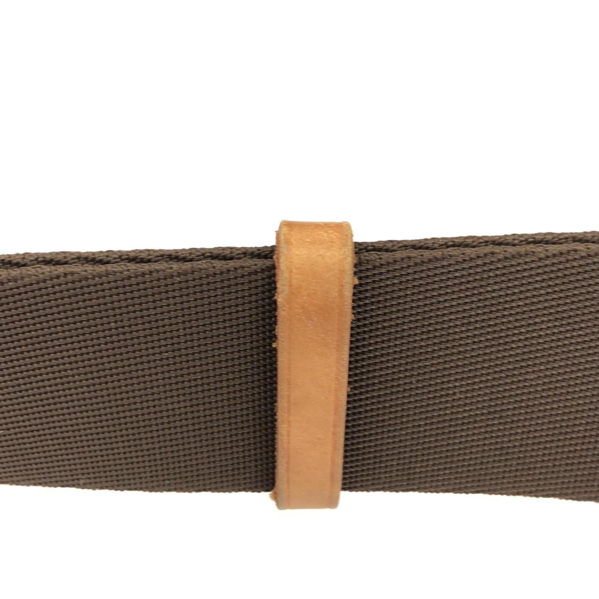 Louis Vuitton Brown Coated Canvas Shoulder Bag (Pre-Owned)