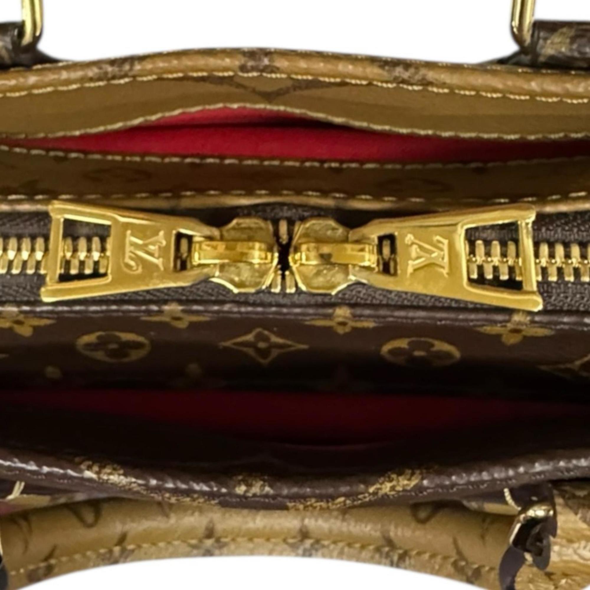 Louis Vuitton Brown Monogram Reverse Monogram Shoulder Bag (Pre-Owned)