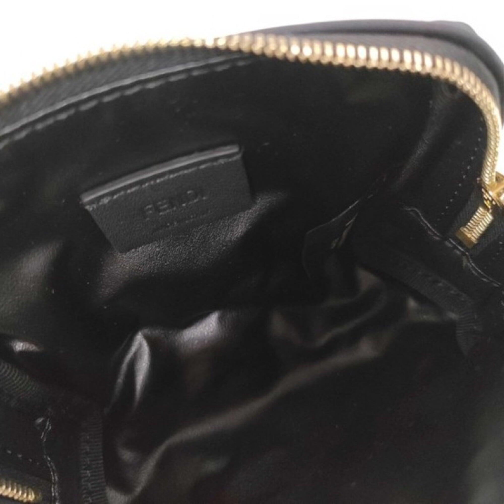 Fendi Black Canvas Pouch (Pre-Owned)