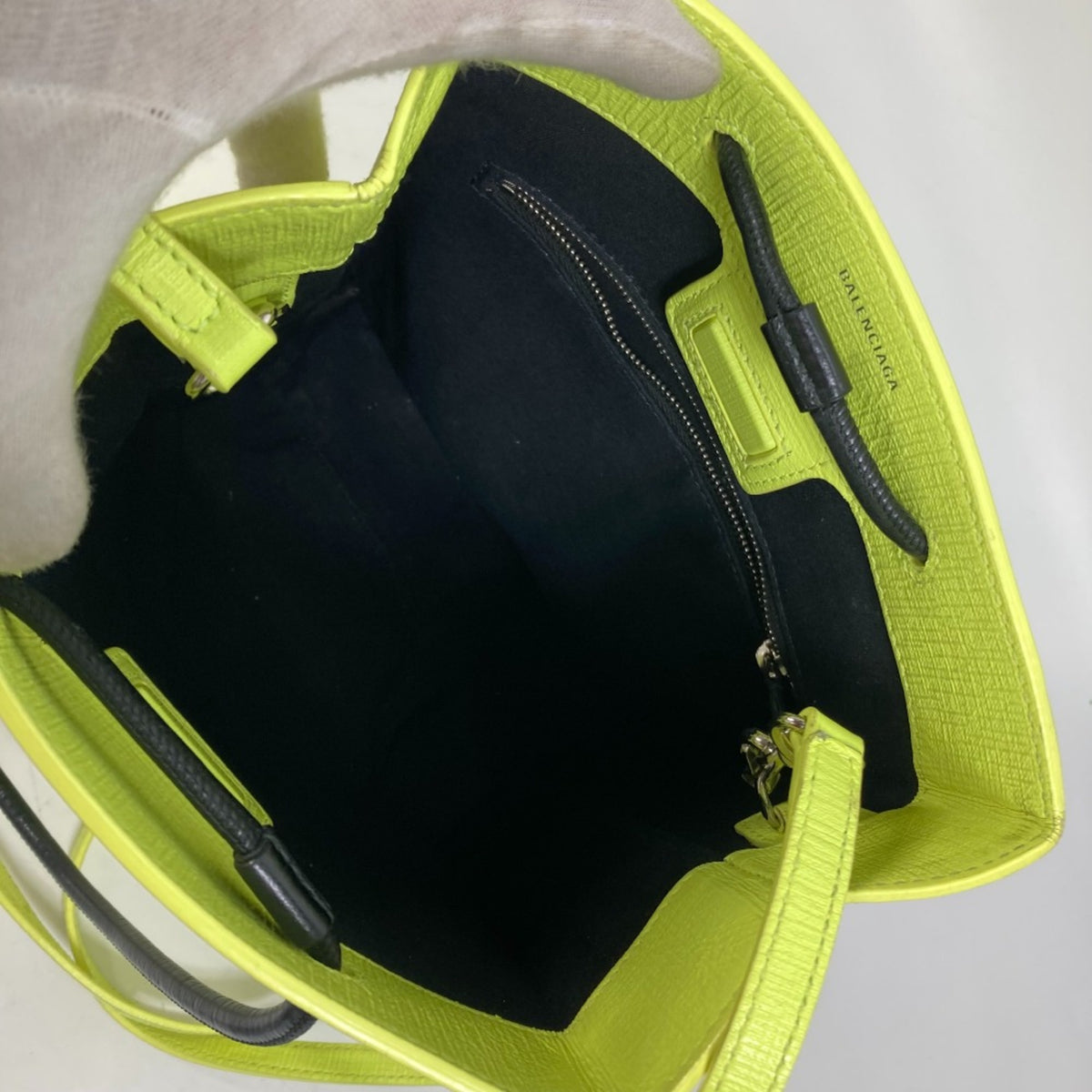 Balenciaga Yellow Leather Tote Bag (Pre-Owned)