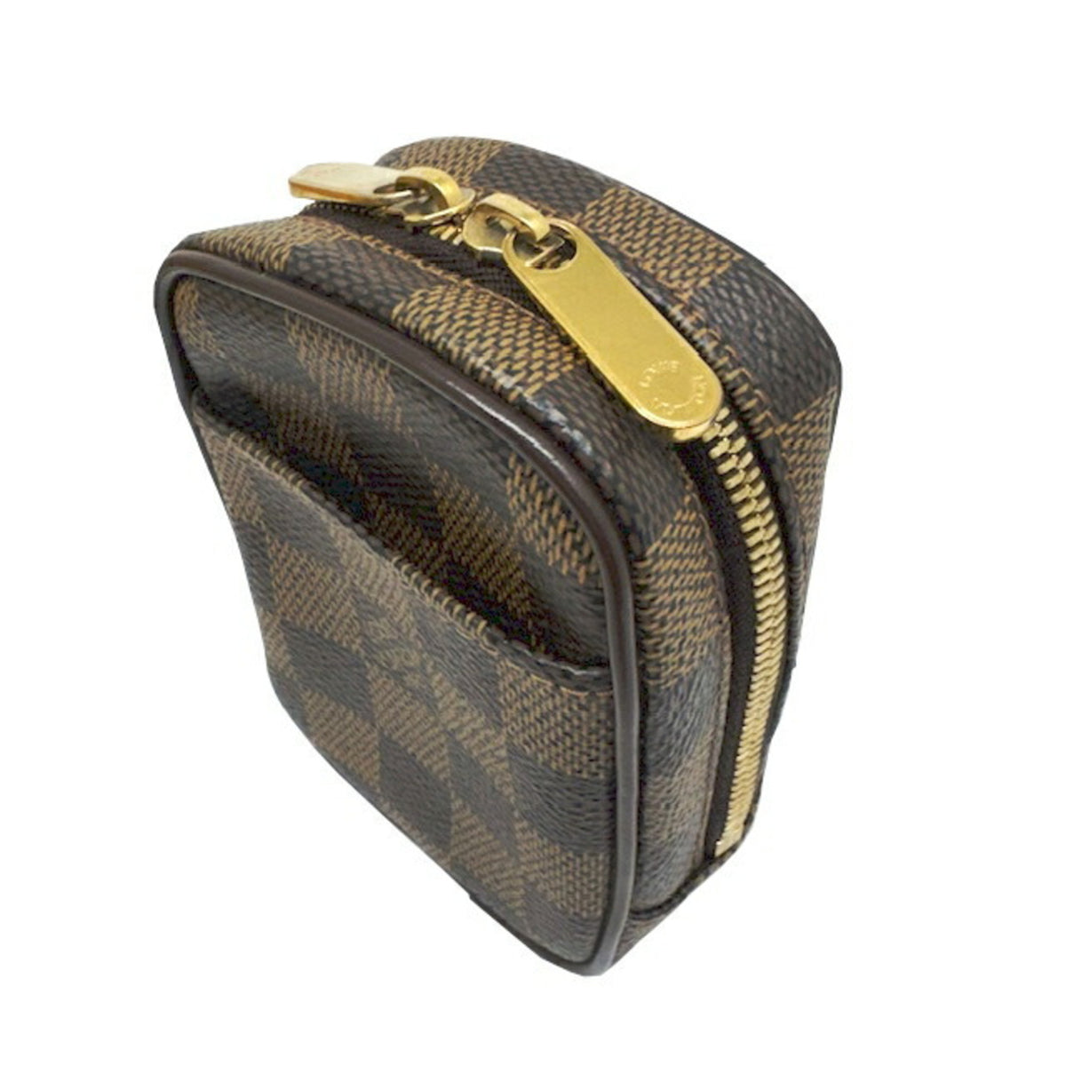 Louis Vuitton Brown Damier Canvas Ebene Damier Canvas Pouch Shoulder Bag (Pre-Owned)
