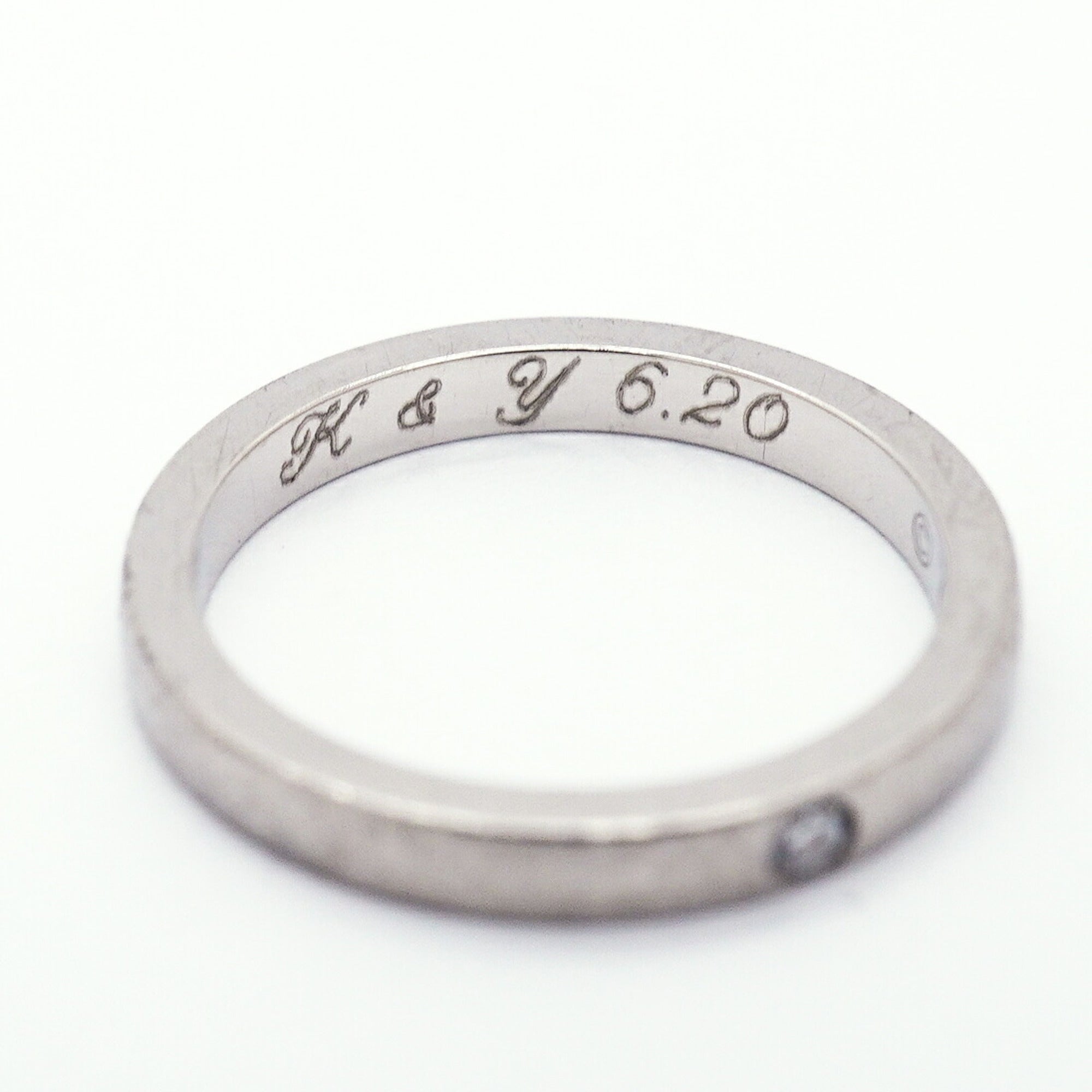 Cartier Platinum 950 Band Ring (Pre-Owned)