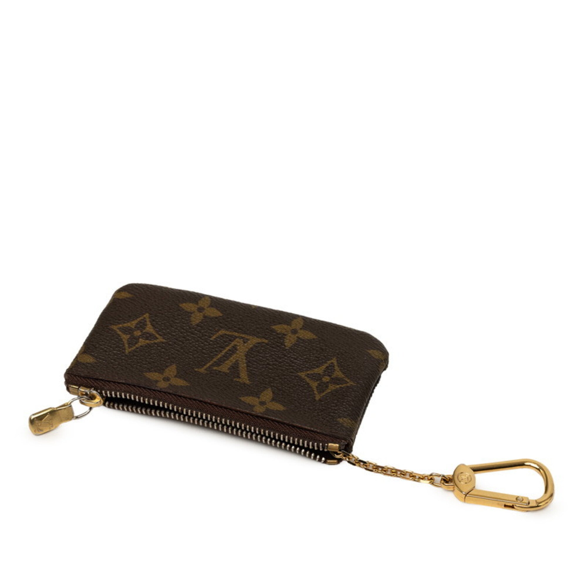 Louis Vuitton Brown Pvc Coin Purse/Coin Case (Pre-Owned)