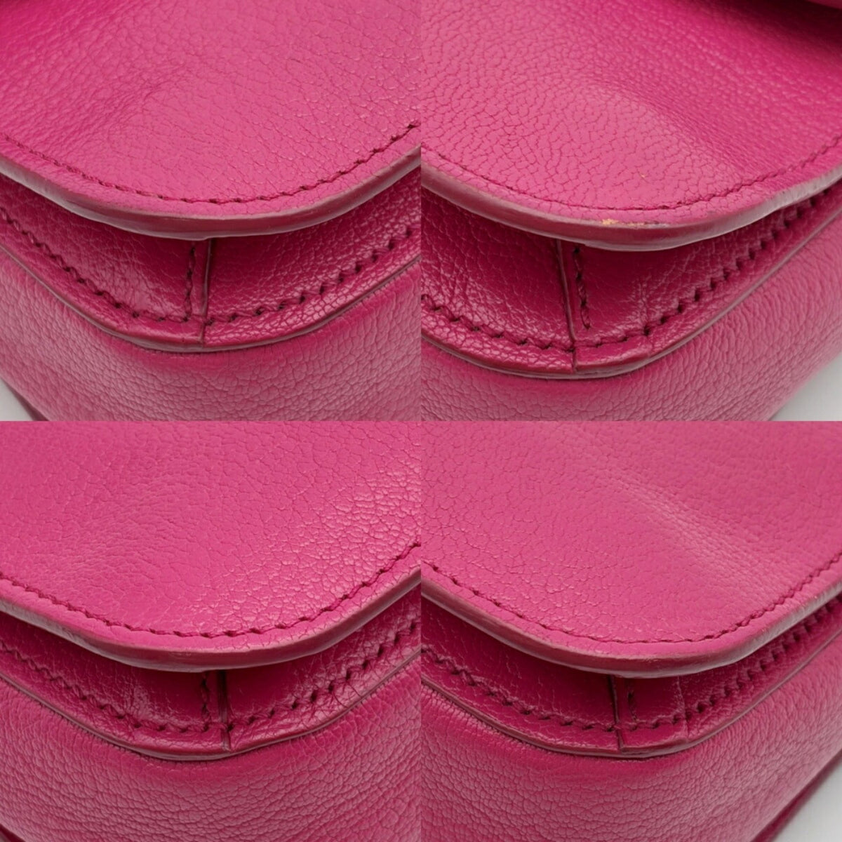 Miu Miu Pink Leather Shoulder Bag (Pre-Owned)