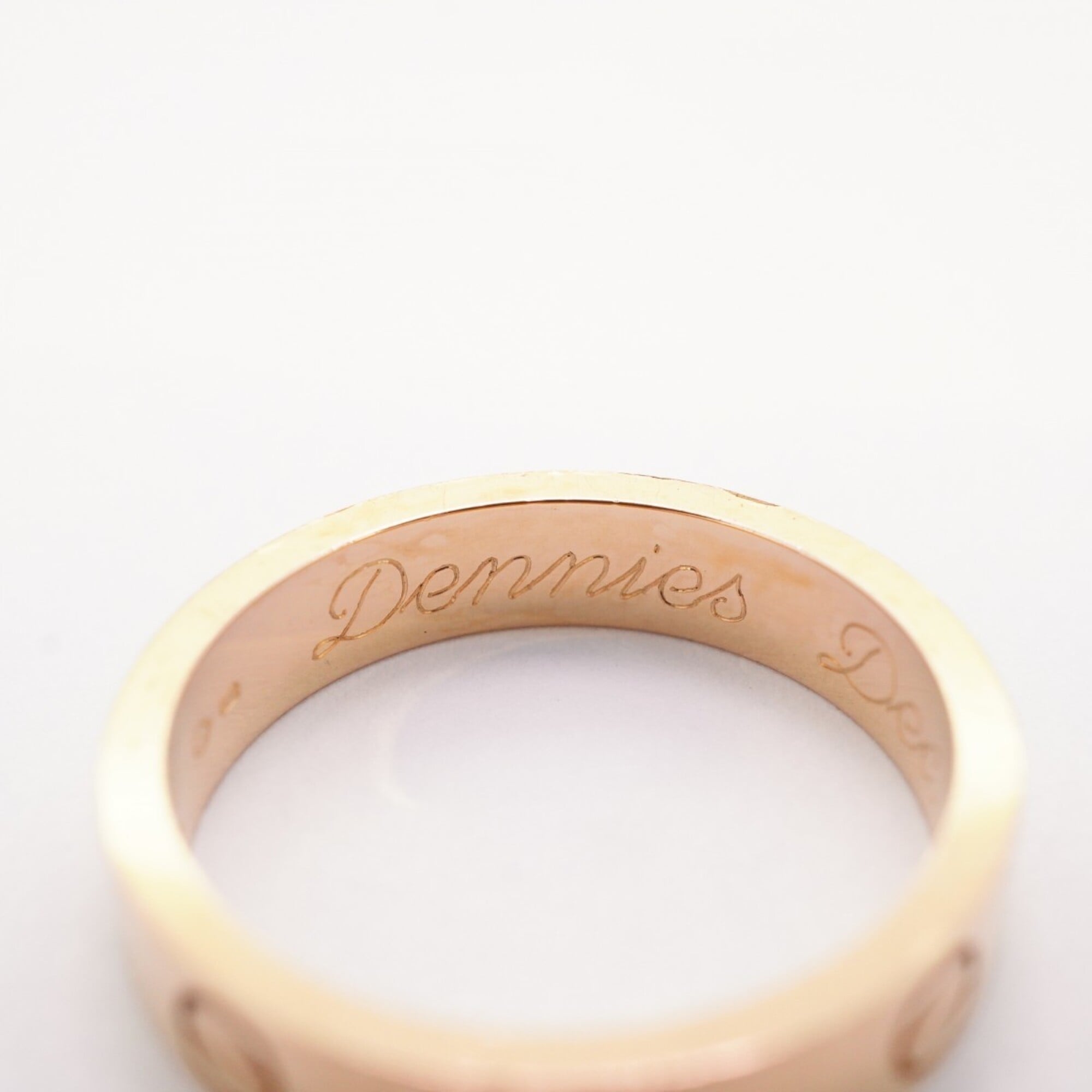 Cartier Pink Gold (18K) Band Ring (Pre-Owned)