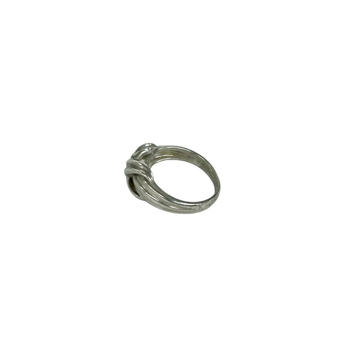 Tiffany Silver Silver 925 Band Ring (Pre-Owned)