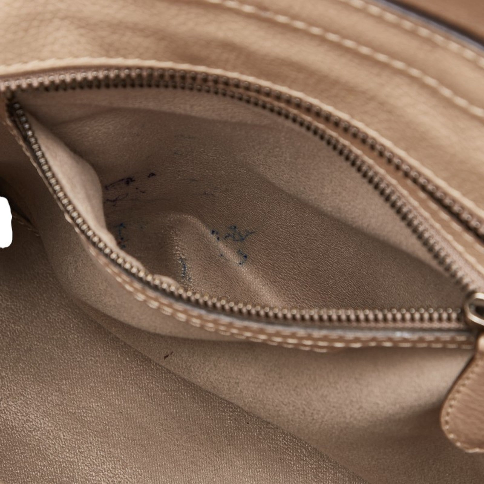 Celine Beige Leather Handbag (Pre-Owned)