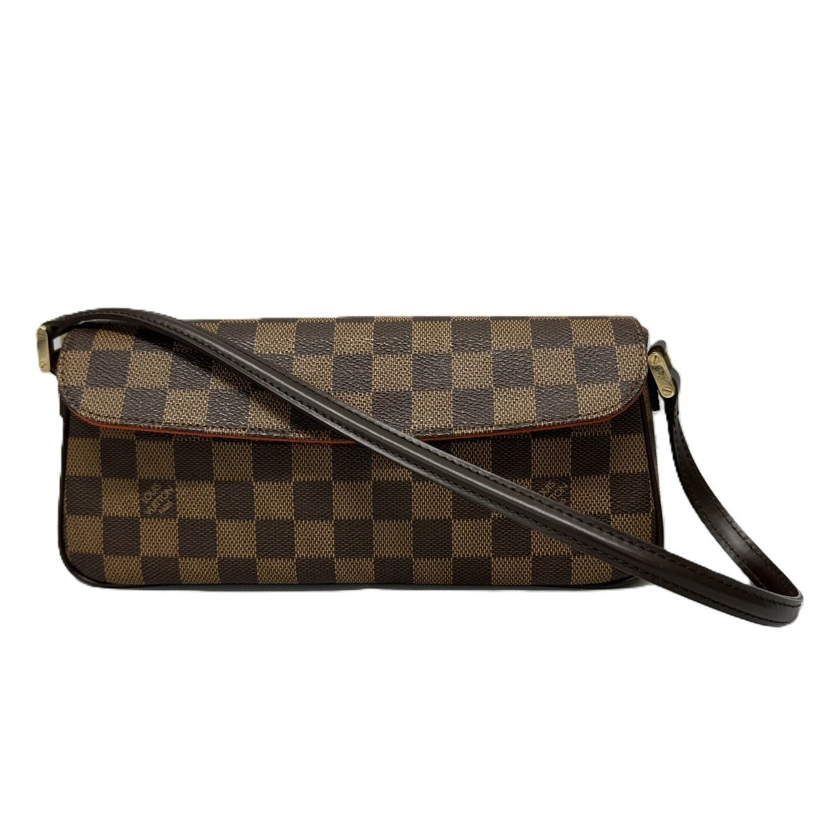 Louis Vuitton Brown Pvc Shoulder Bag (Pre-Owned)
