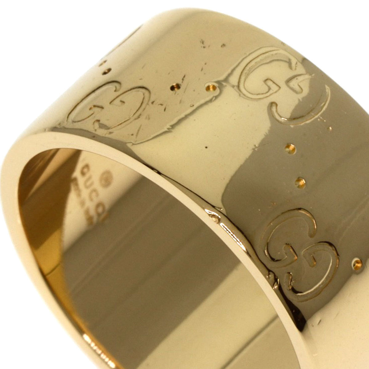 Gucci Icon Yellow Band Ring (Pre-Owned)