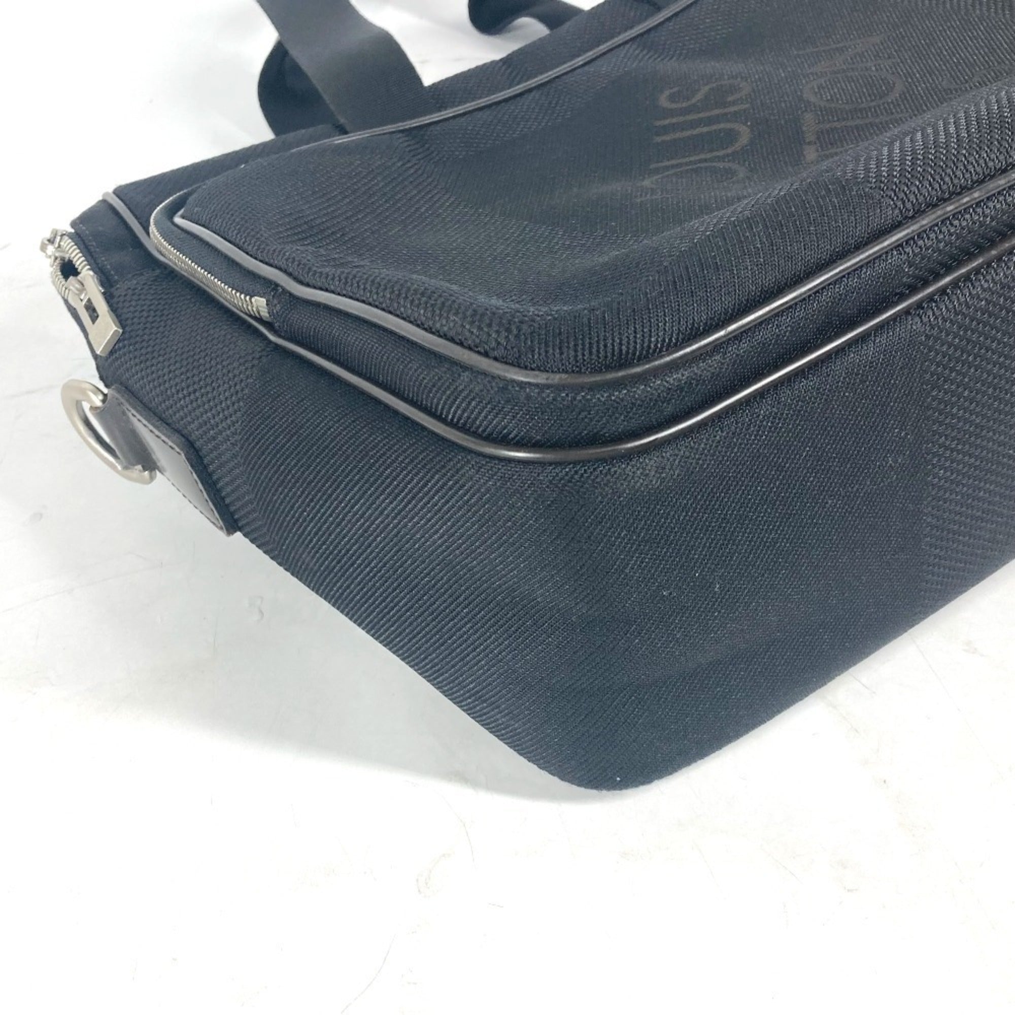 Louis Vuitton Black Noir Damier Geant Briefcase Tote Bag (Pre-Owned)