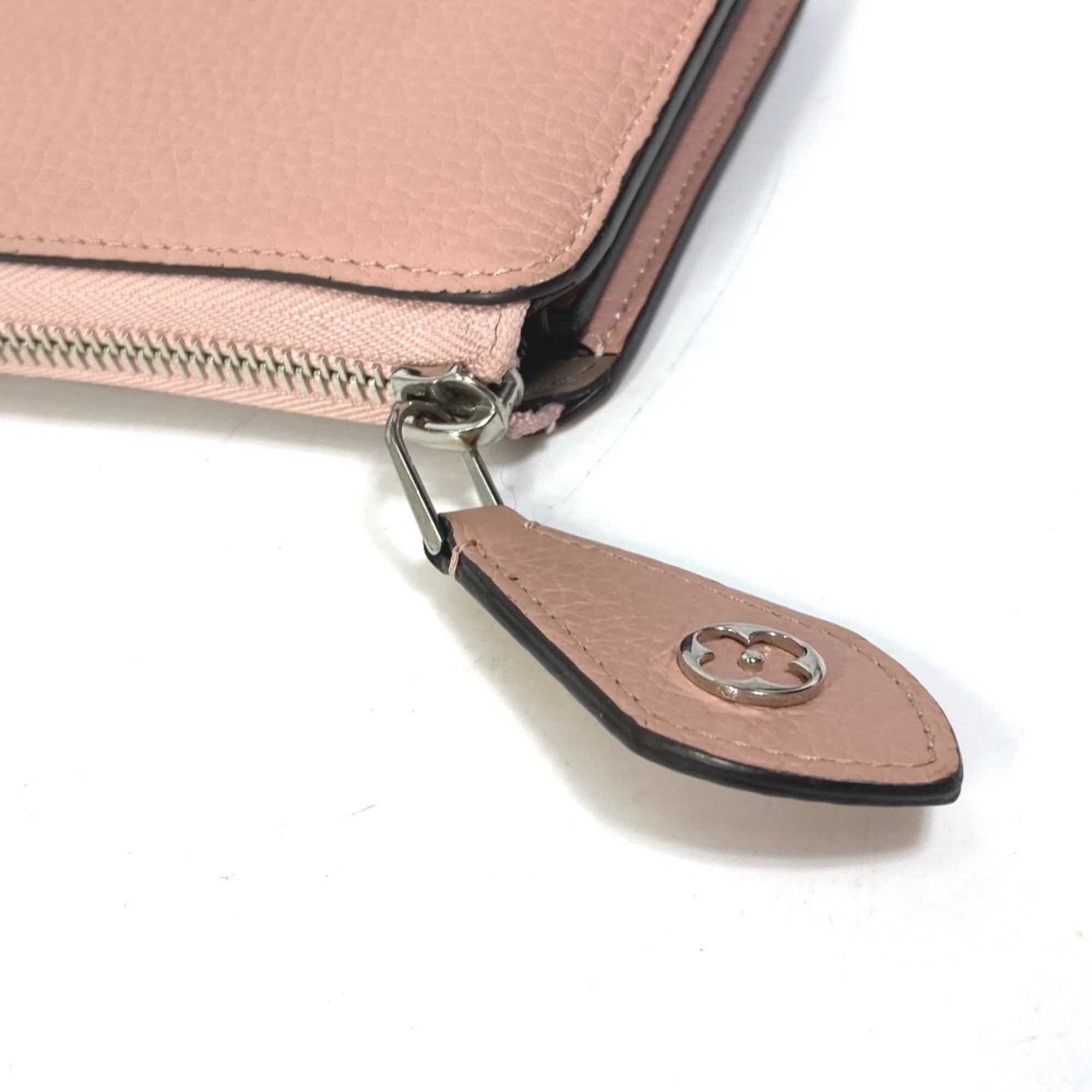 Louis Vuitton Pink Leather Long Wallet (Bi-Fold) (Pre-Owned)