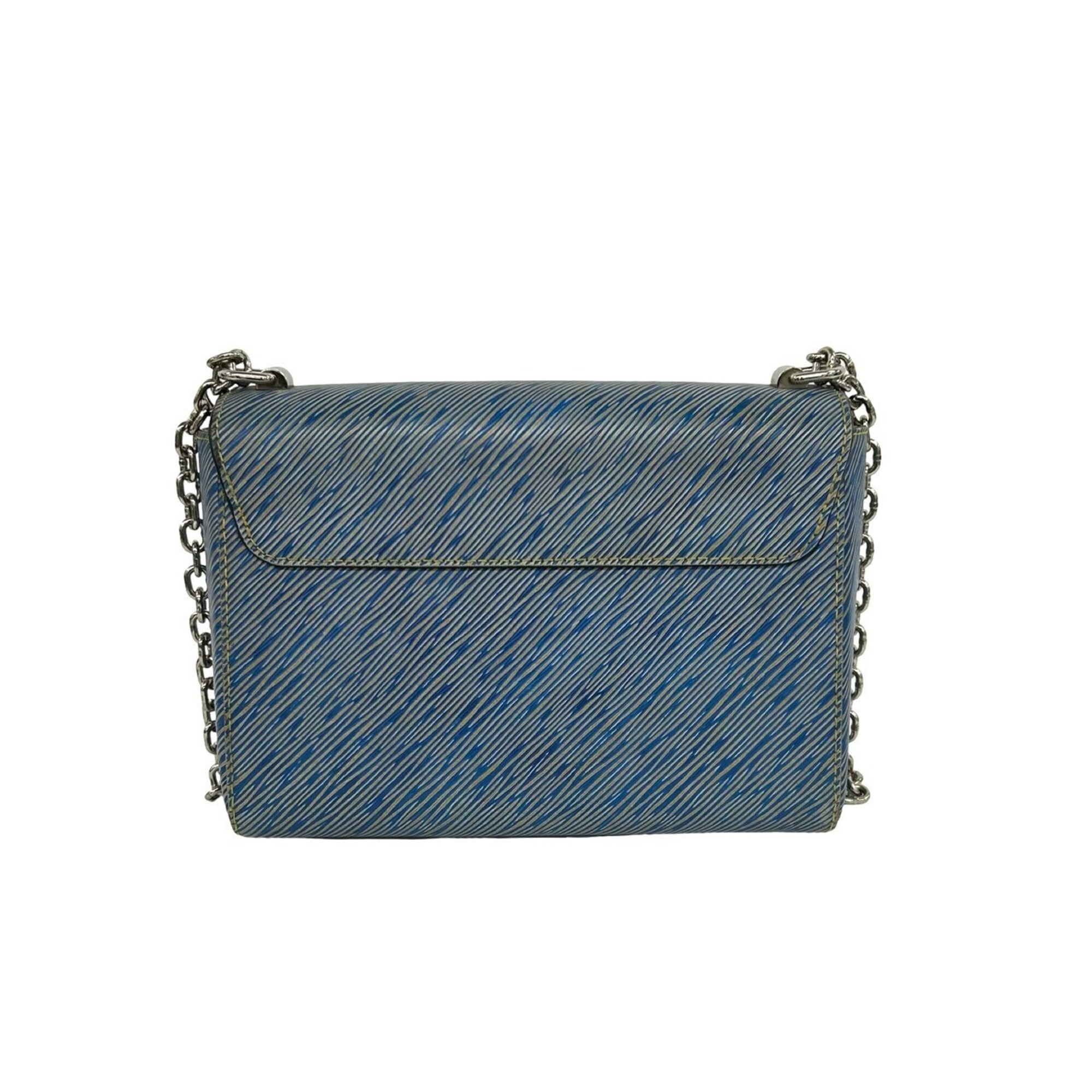 Louis Vuitton Blue Leather Pochette Shoulder Bag (Pre-Owned)