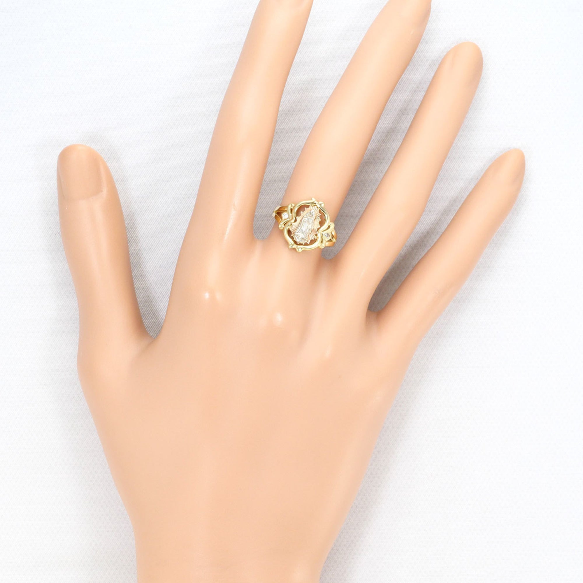 Unbranded Pink Gold White Gold Yellow Gold Pink Gold (10K) White Gold (10K) Yellow Gold (10K) Band Ring (Pre-Owned)