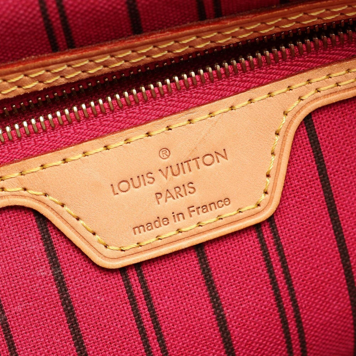 Louis Vuitton Monogram Brown Coated Canvas Leather Handbag Shoulder Bag (Pre-Owned)