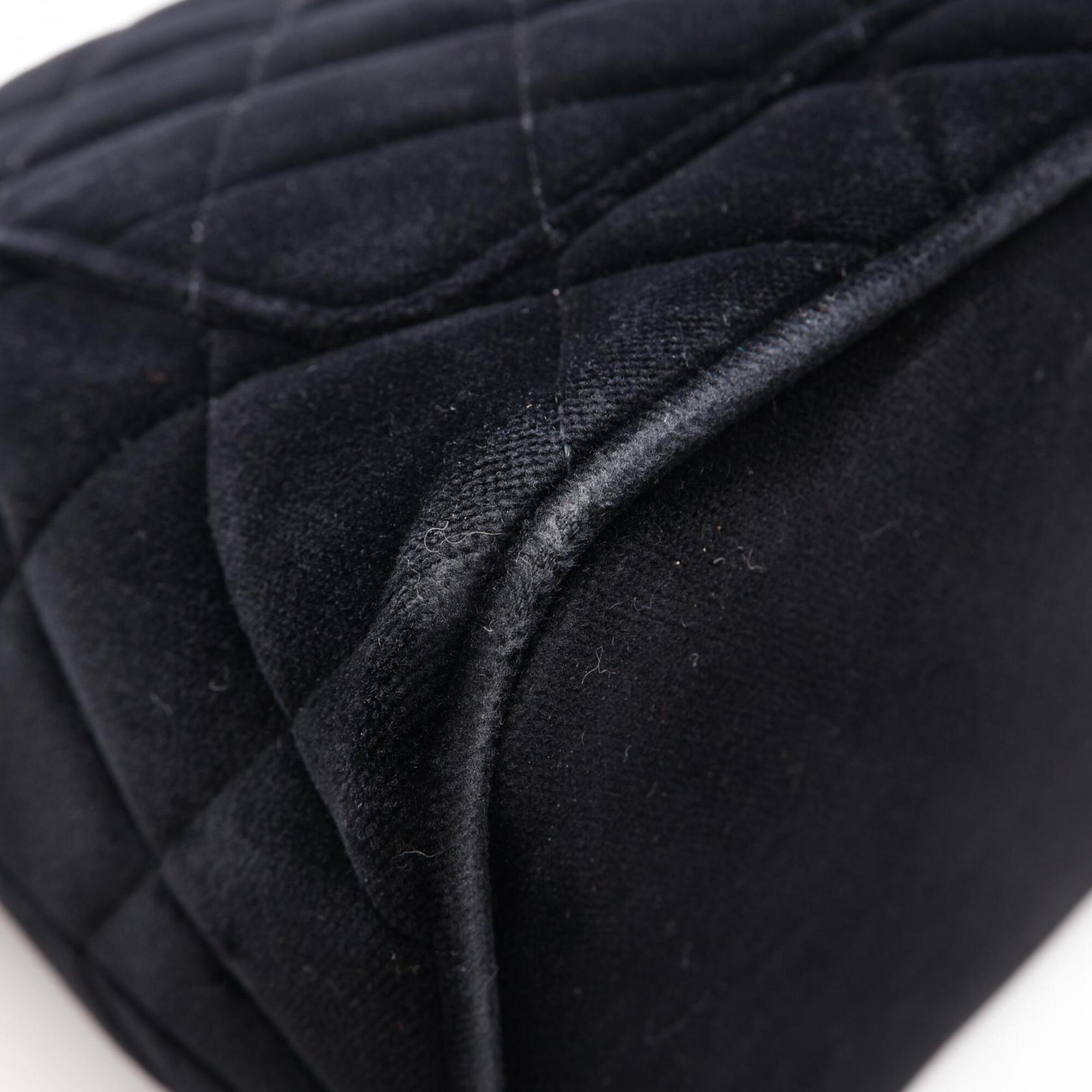 Chanel Black Fabric Handbag Tote Bag (Pre-Owned)