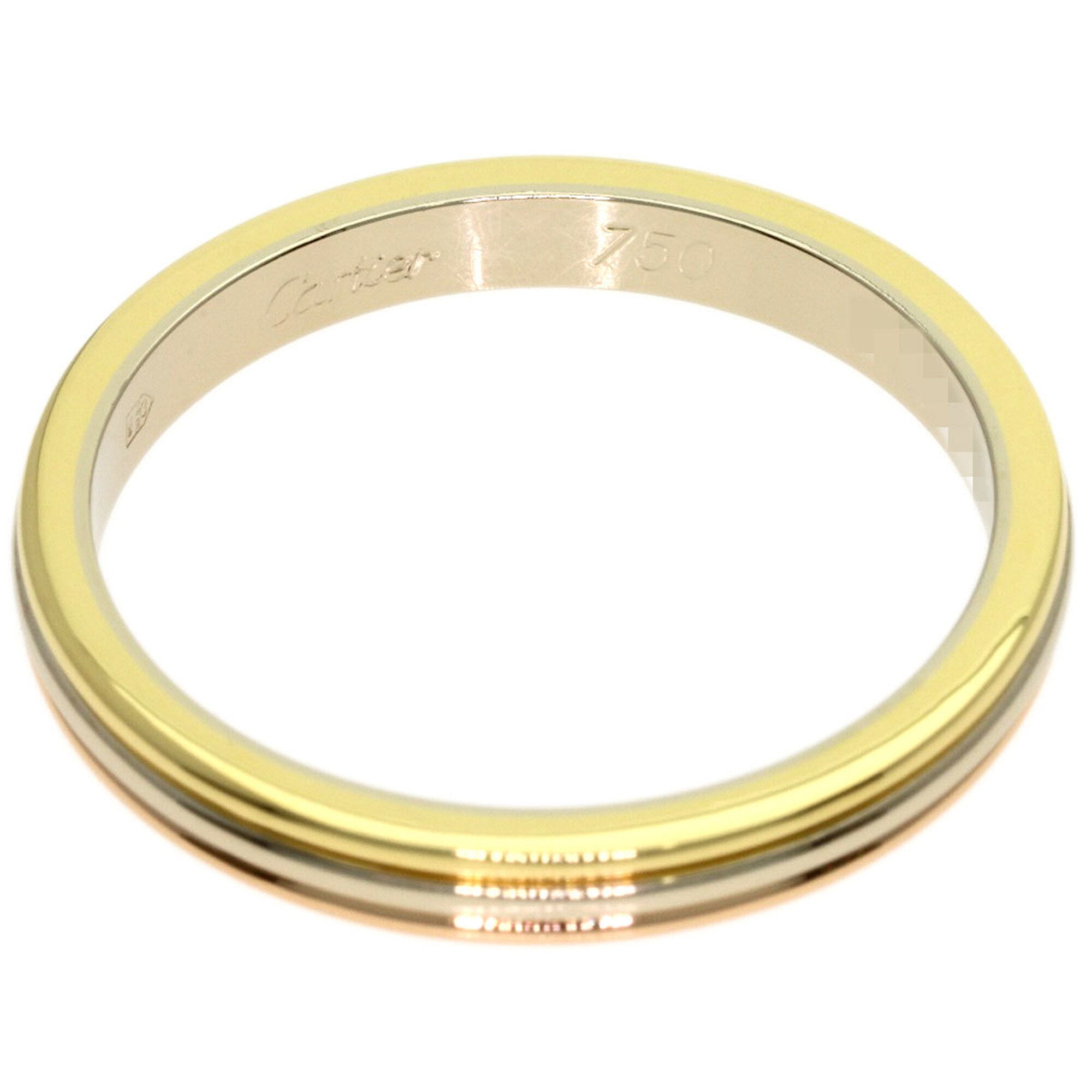Cartier Yellow Gold (18K) Pink Gold (18K) White Gold (18K) Band Ring (Pre-Owned)