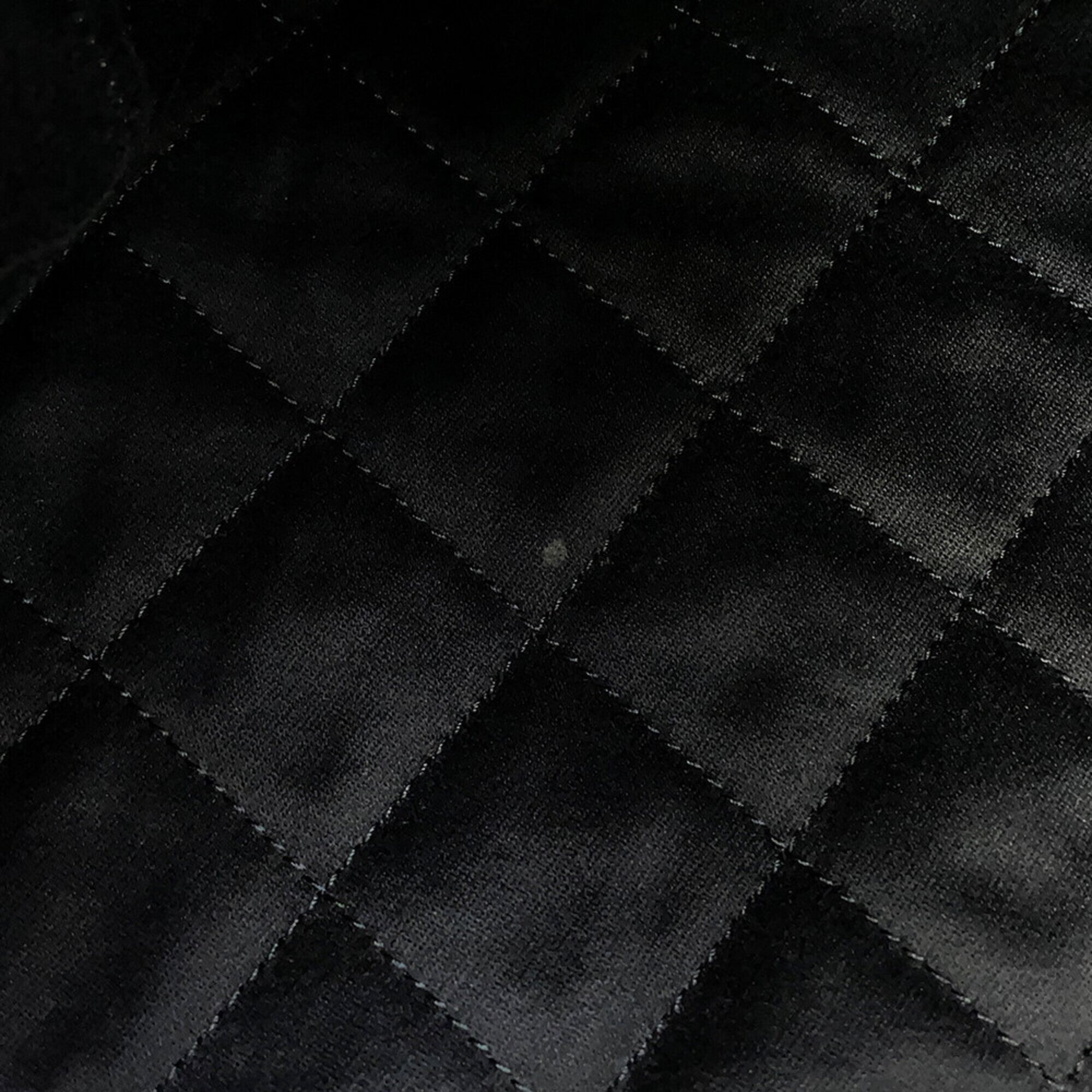 Chanel Matelasse Black Velvet Handbag Pouch Shoulder Bag (Pre-Owned)