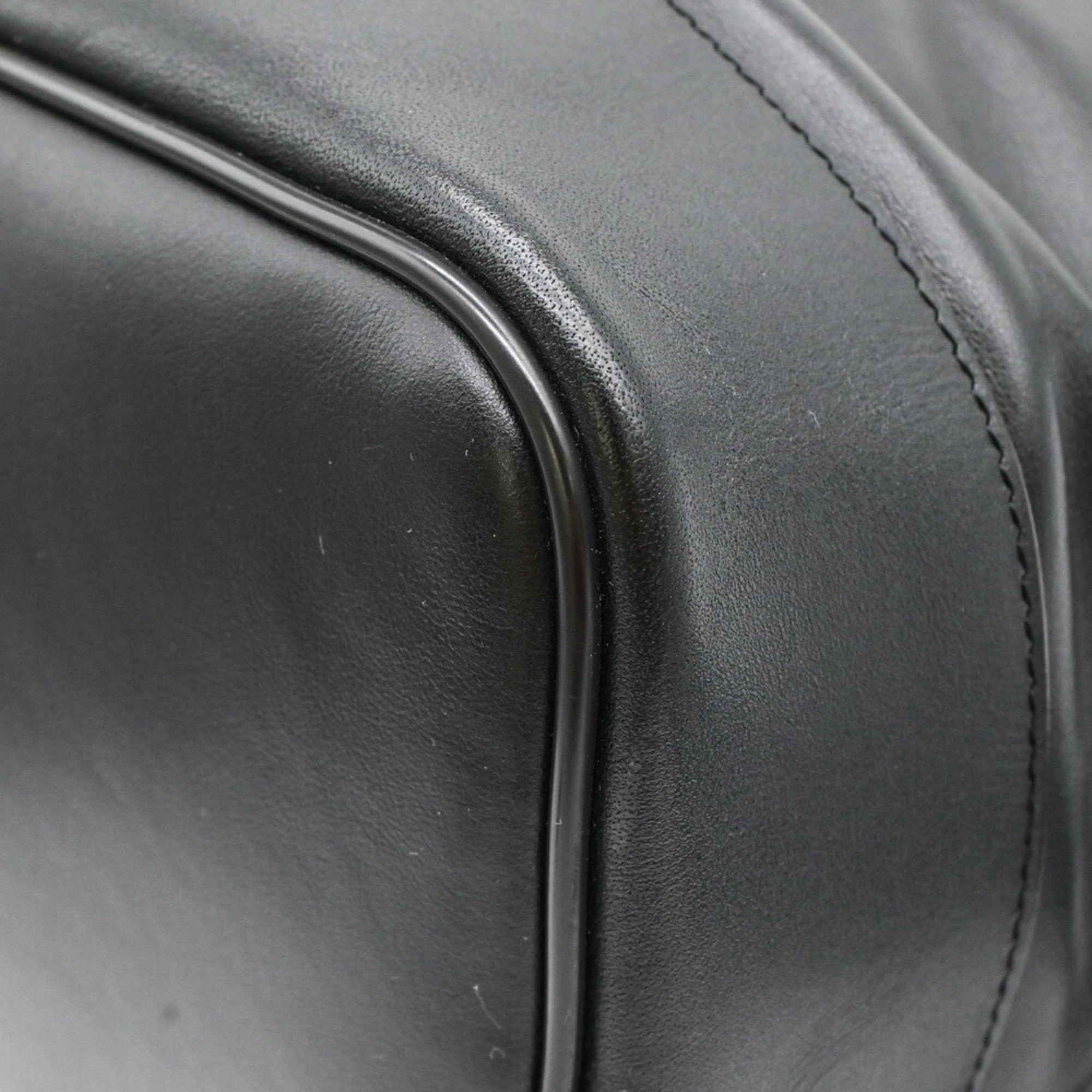 Yves Saint Laurent Black Pvc Backpack (Pre-Owned)