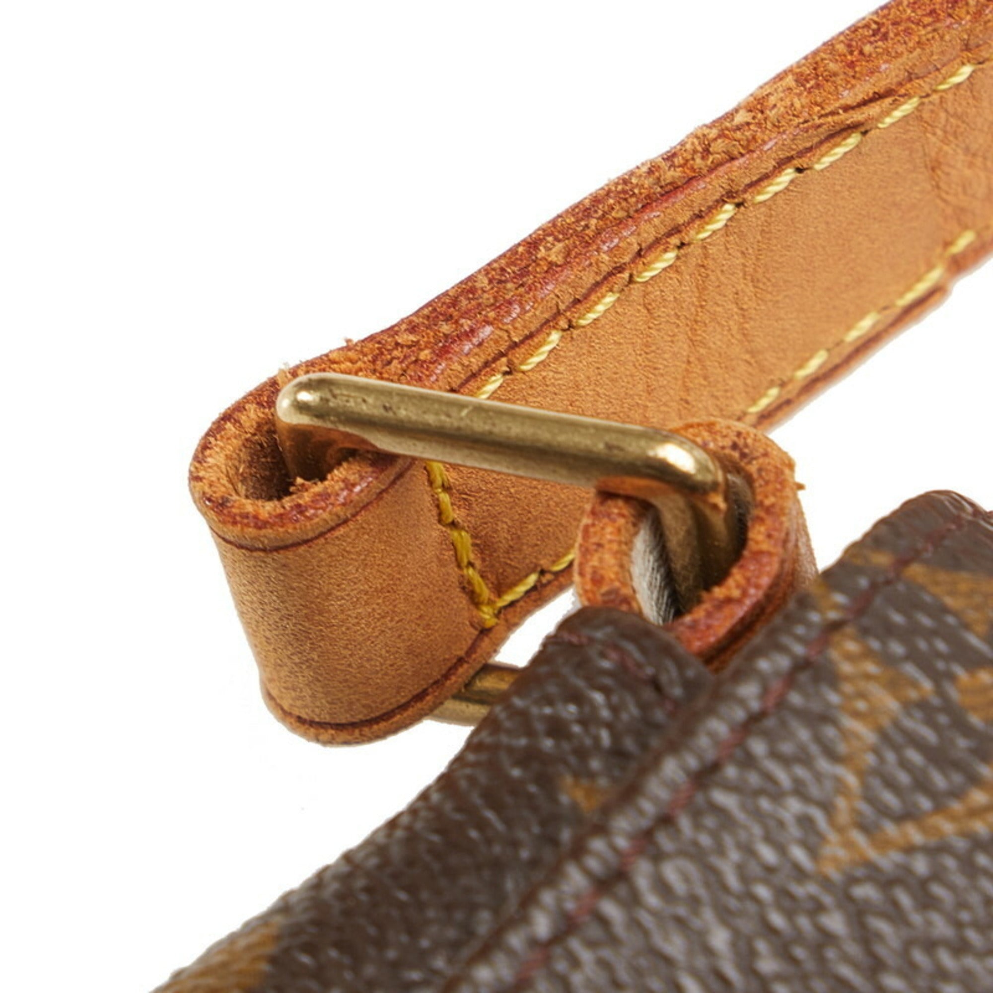 Louis Vuitton Brown Monogram Monogram Leather Shoulder Bag (Pre-Owned)