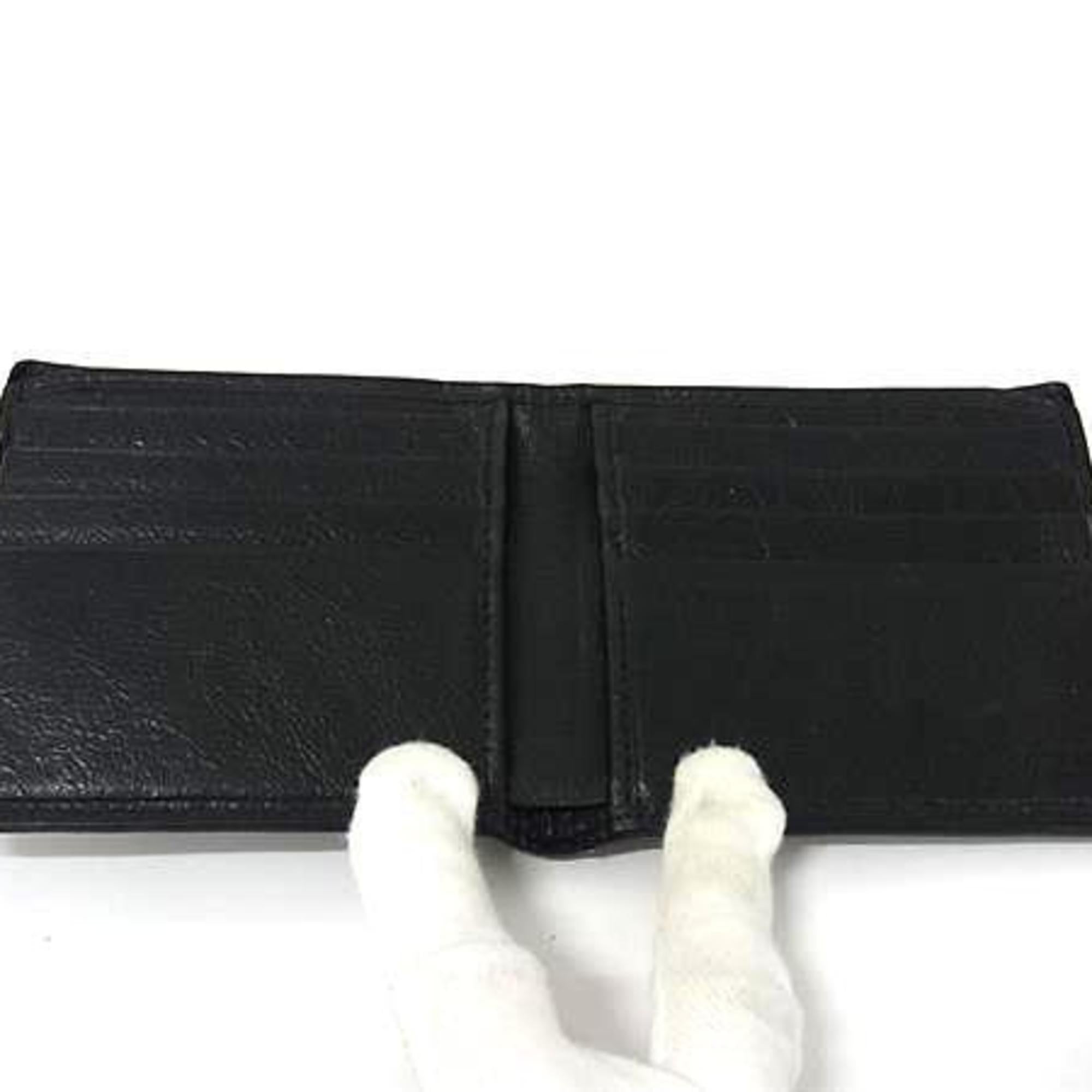 Gucci Black Leather Wallet (Bi-Fold) (Pre-Owned)