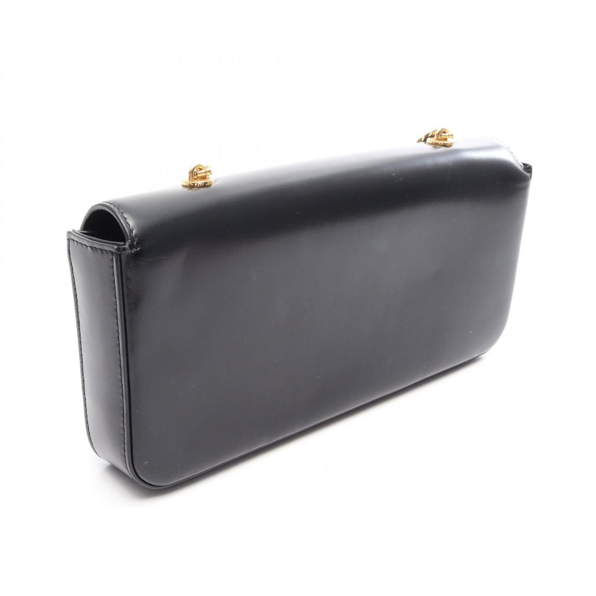 Celine Black Leather Handbag Shoulder Bag (Pre-Owned)