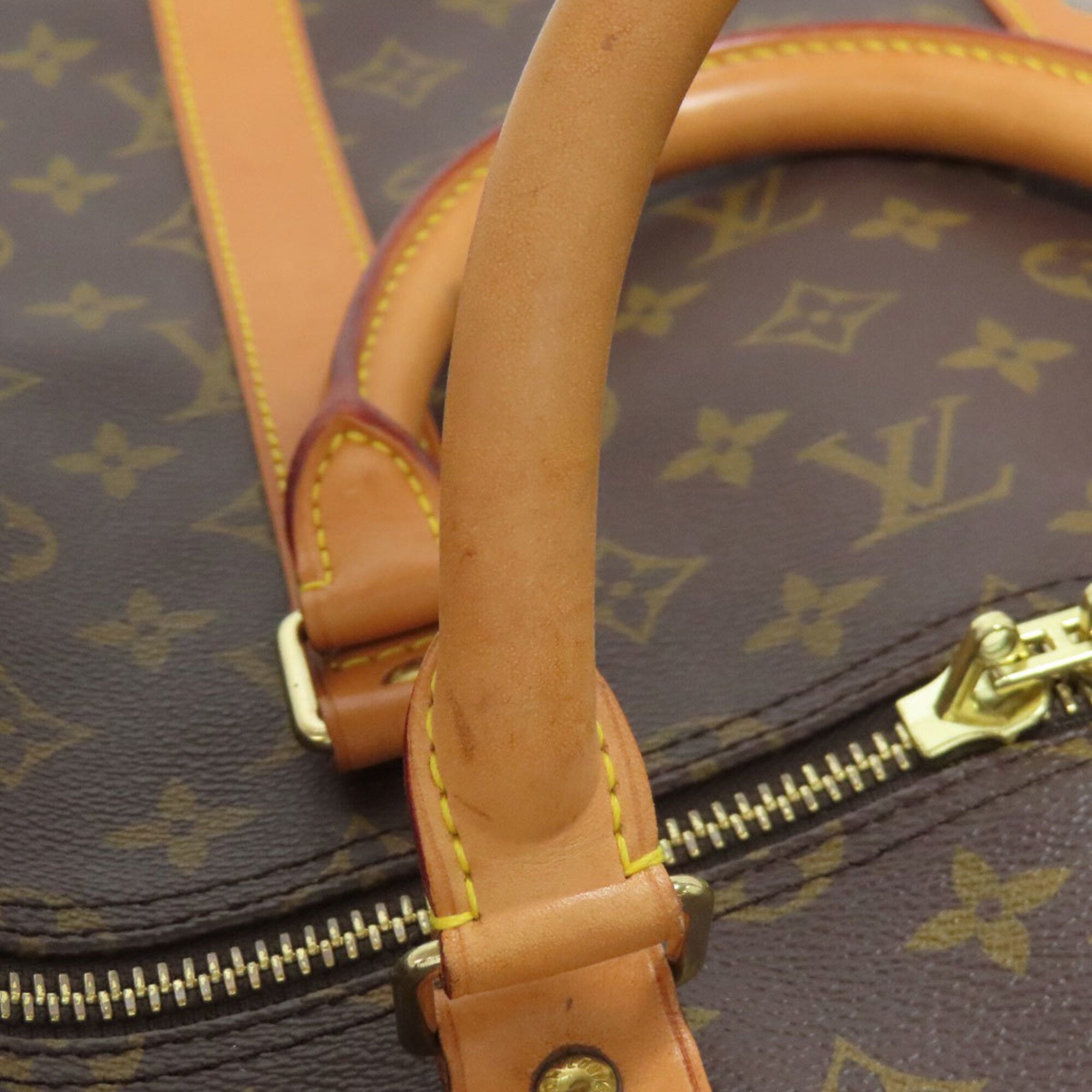 Louis Vuitton Brown Monogram Monogram Canvas Boston Bag (Pre-Owned)