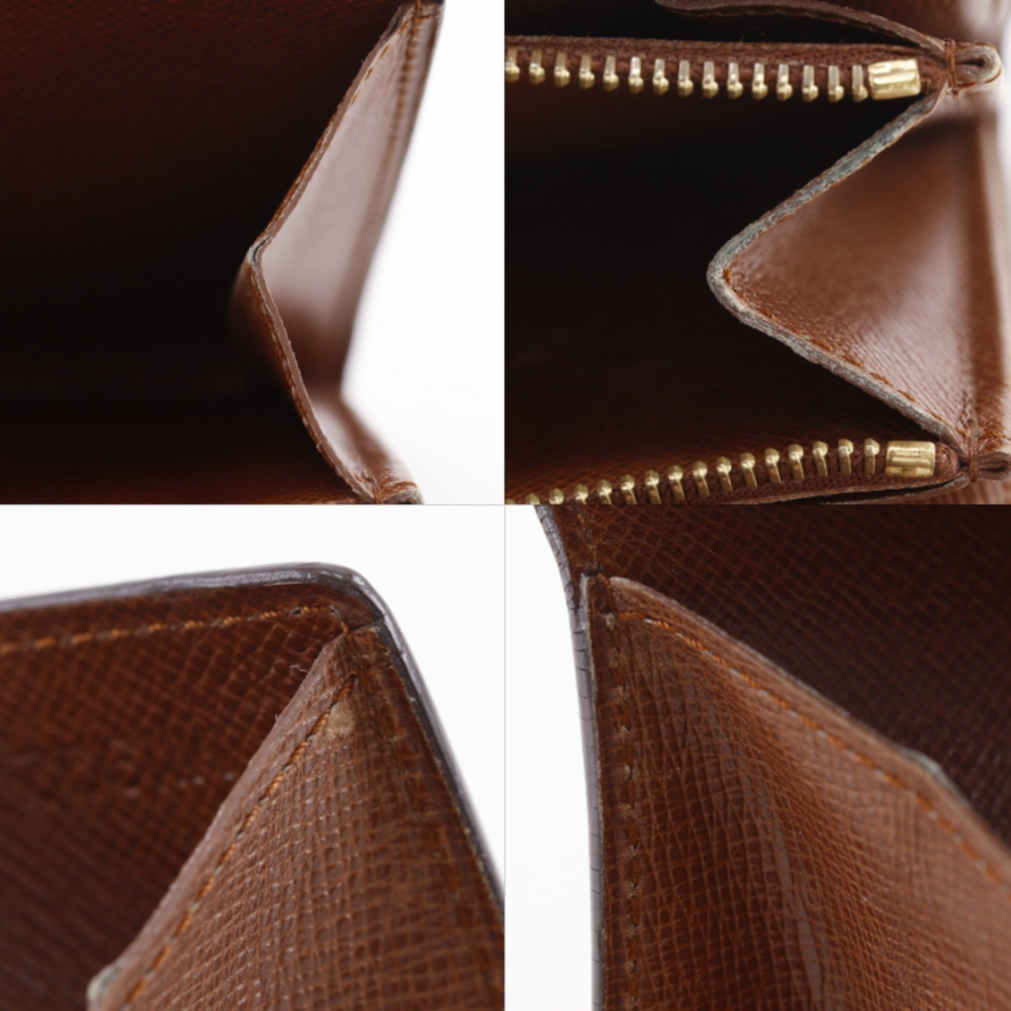Louis Vuitton Monogram Brown Monogram Long Wallet (Bi-Fold) (Pre-Owned)