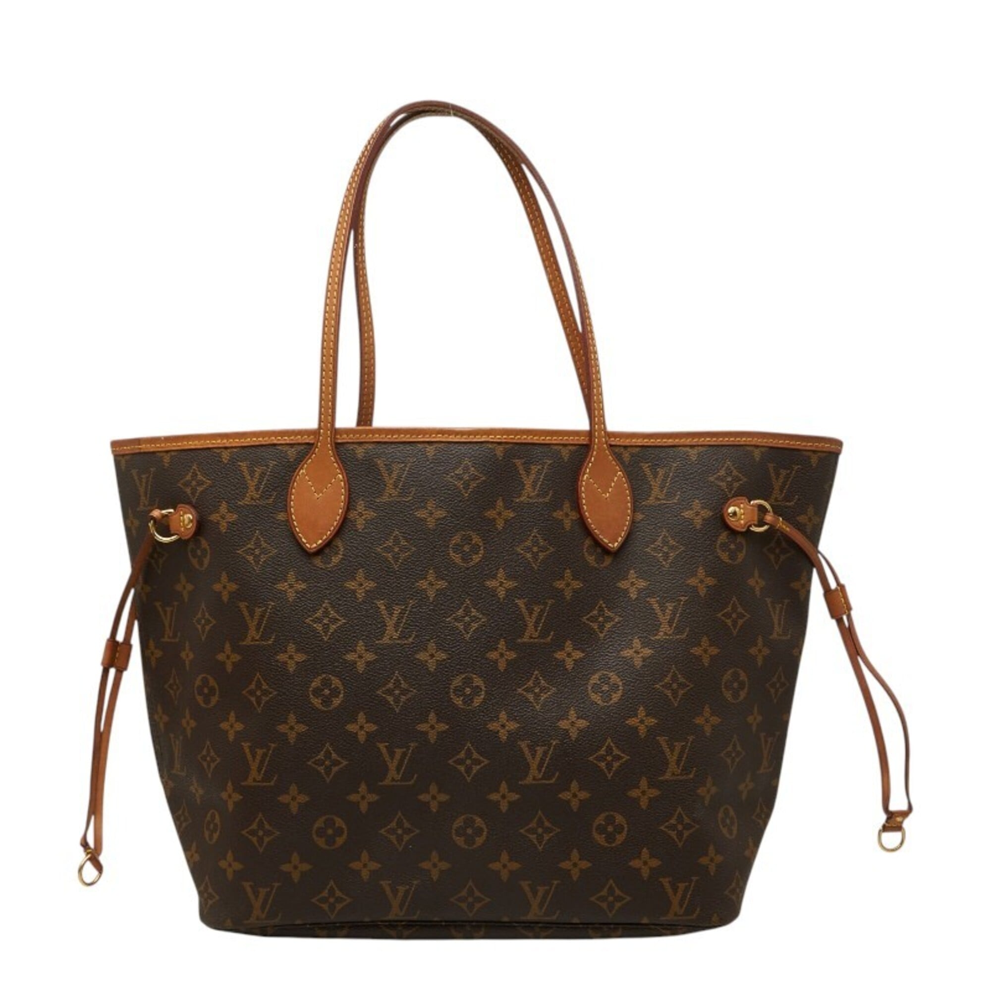 Louis Vuitton Monogram Brown Pvc Leather Tote Bag (Pre-Owned)