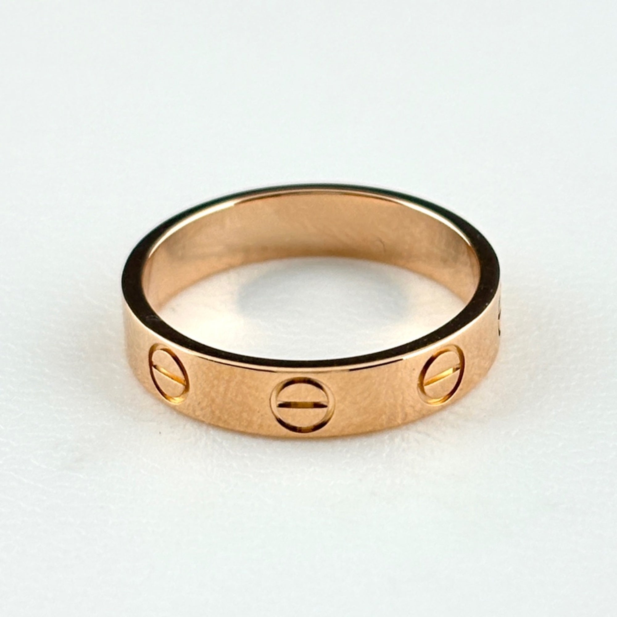 Cartier Pink Gold (18K) Band Ring (Pre-Owned)