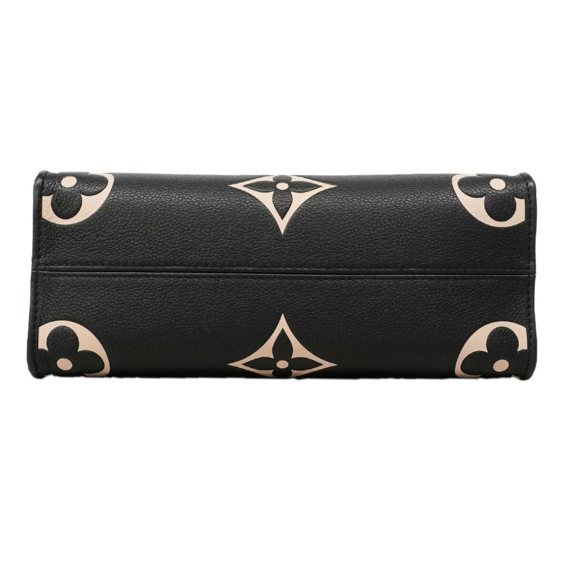 Louis Vuitton Beige Black Handbag (Pre-Owned)