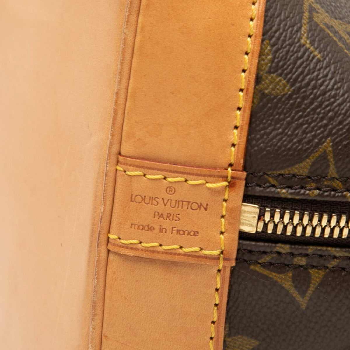 Louis Vuitton Brown Pvc Leather Handbag (Pre-Owned)